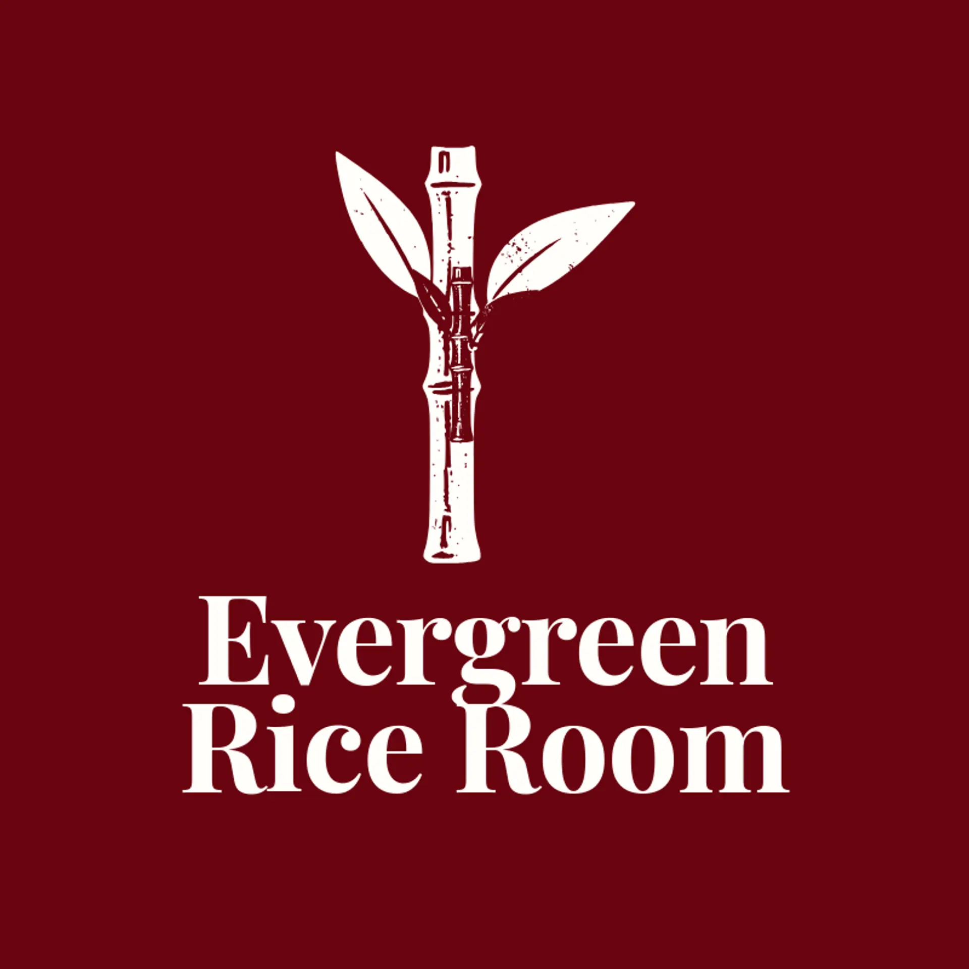 Evergreen Rice Room logo for chinese