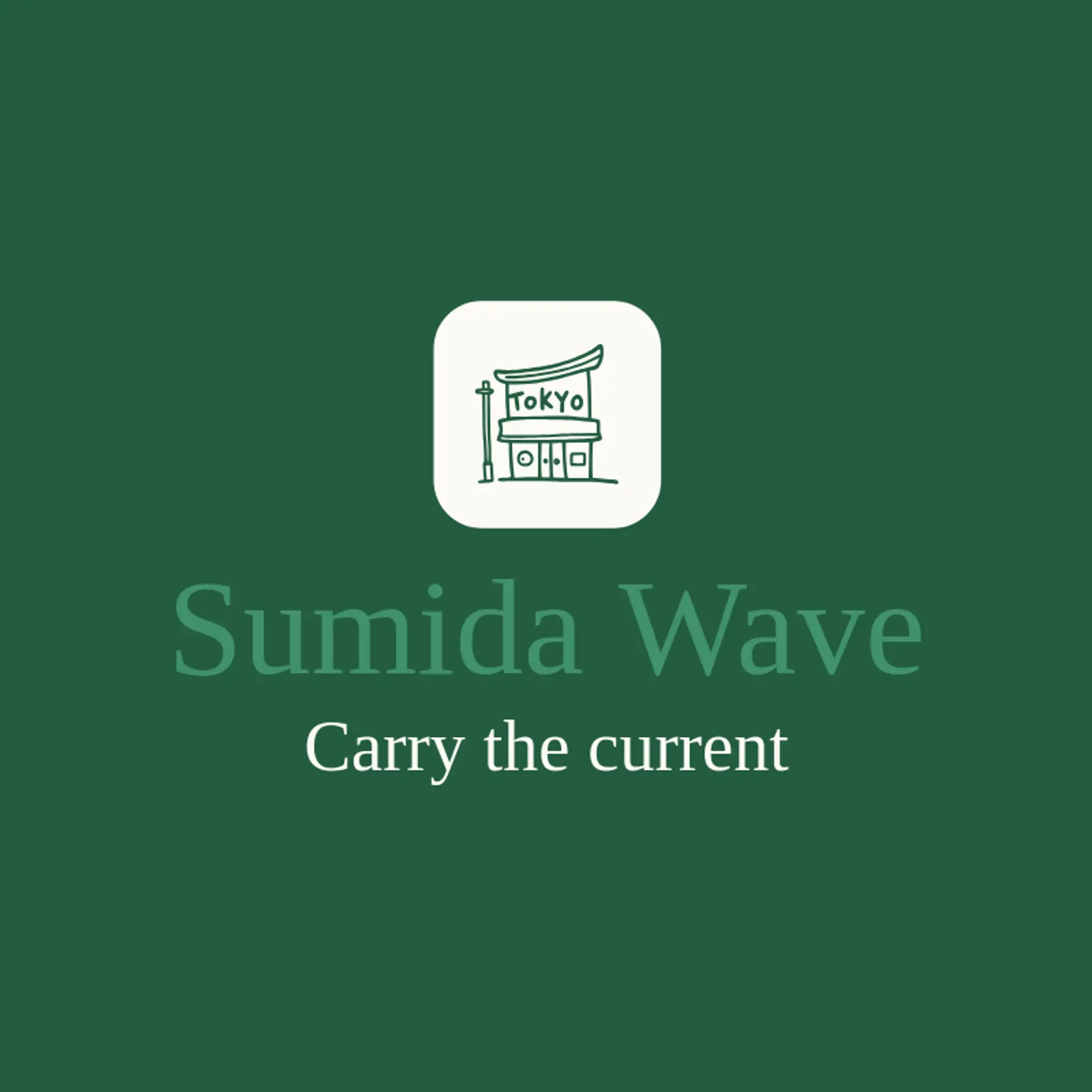 Sumida Wave logo for tokyo