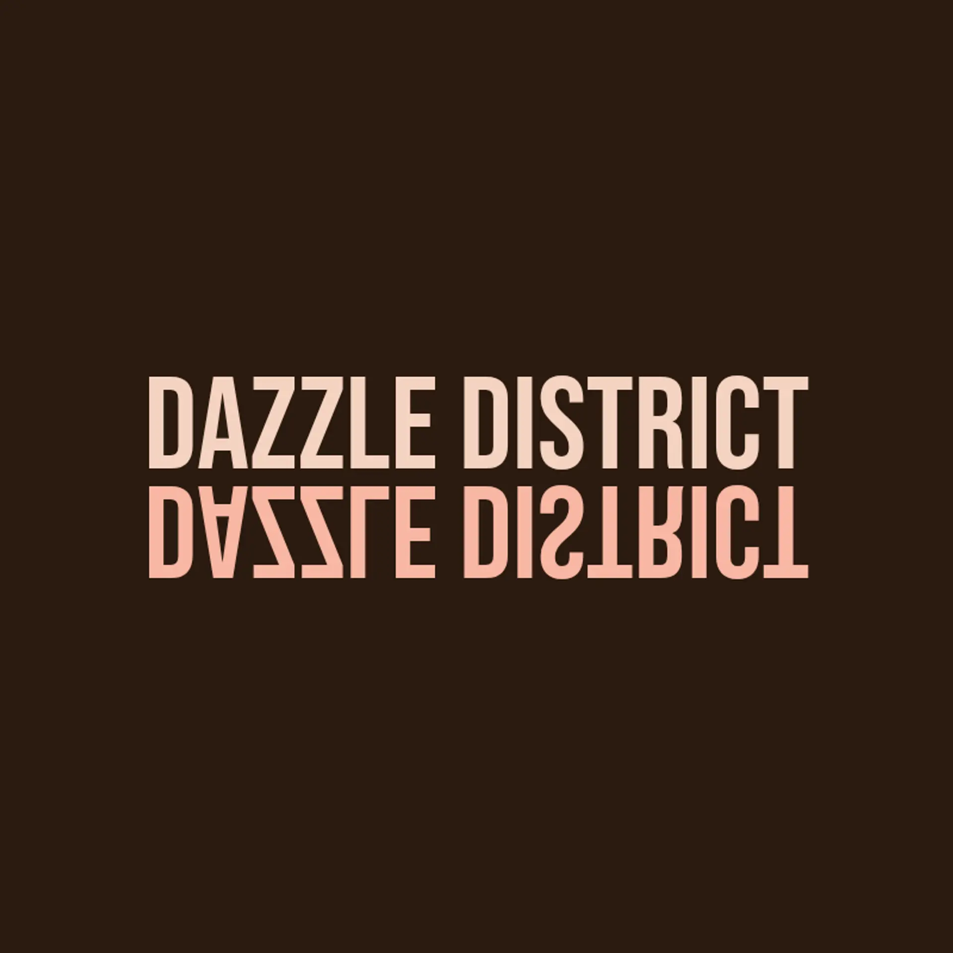 Dazzle District logo for beauty fashion