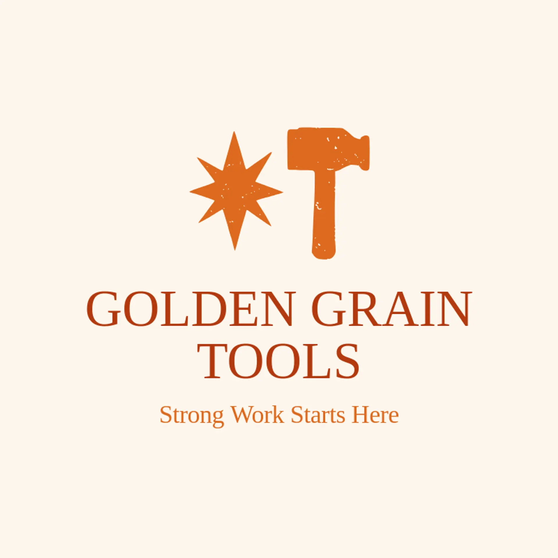 Golden Grain Tools logo for hammer
