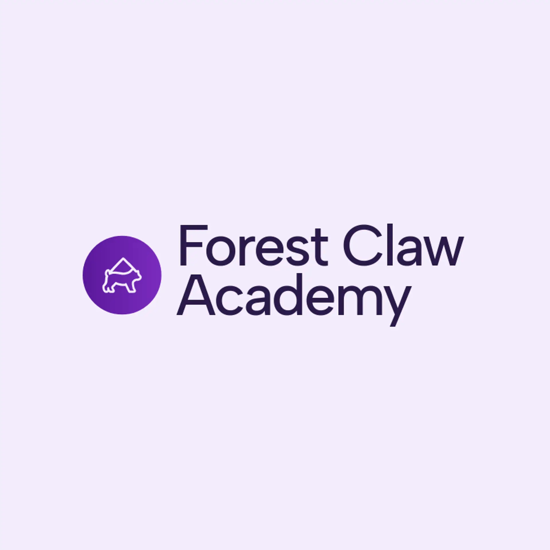 Forest Claw Academy logo for wildcat