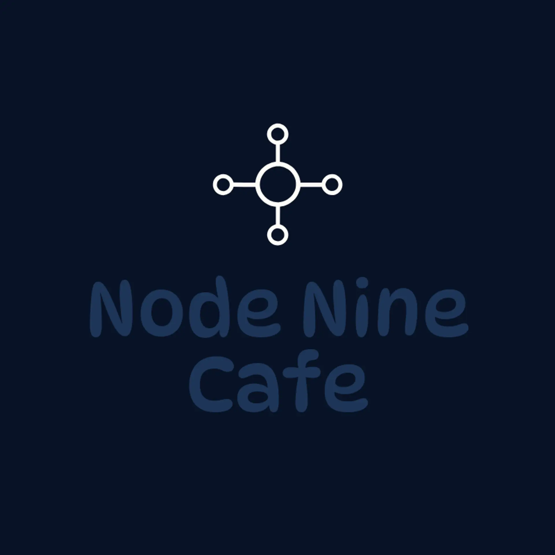 Node Nine Cafe logo for cyber cafe
