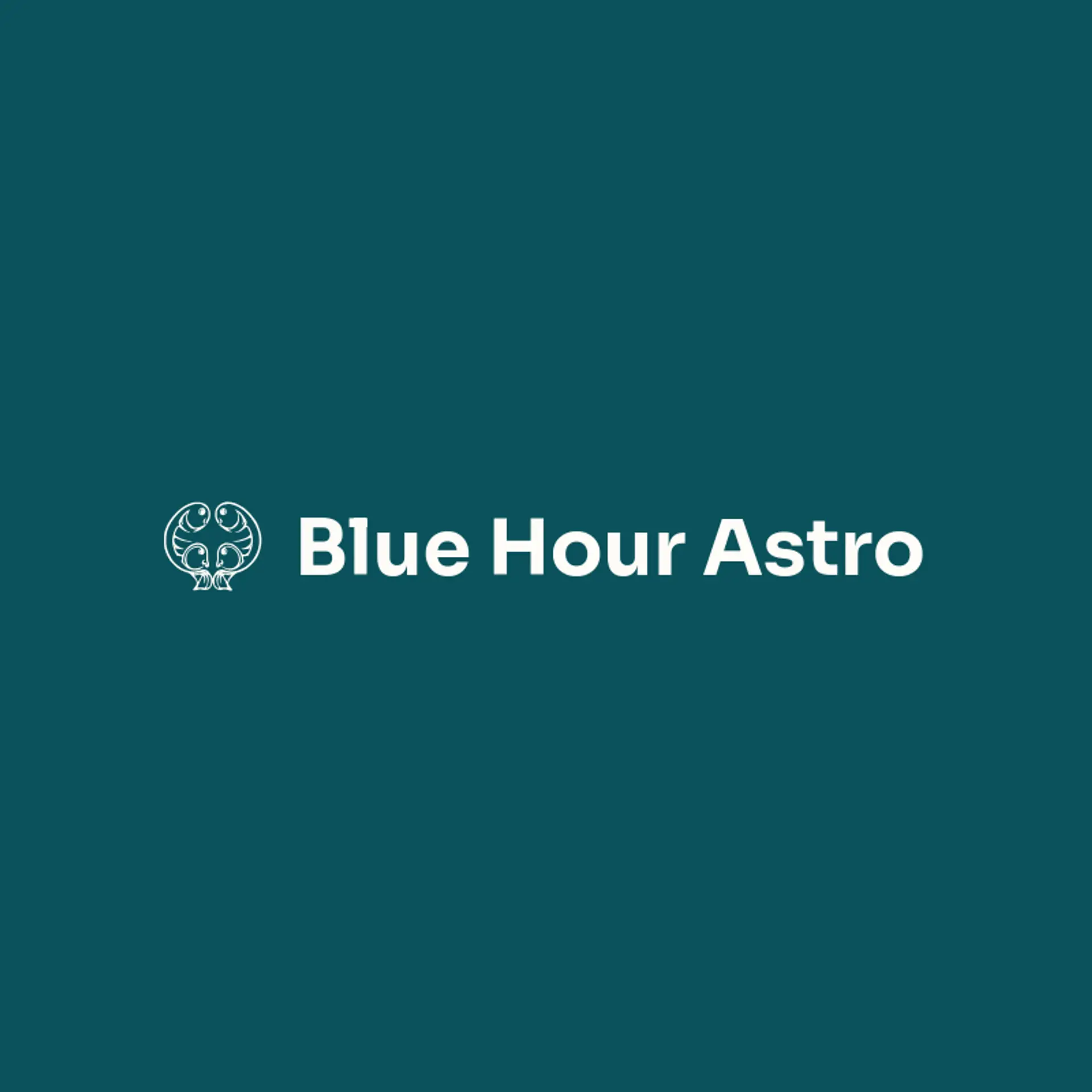 Blue Hour Astro logo for pisces