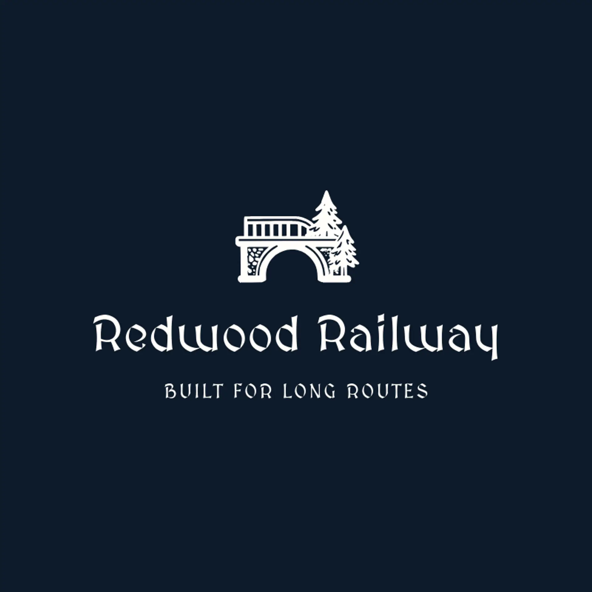 Redwood Railway logo for railway