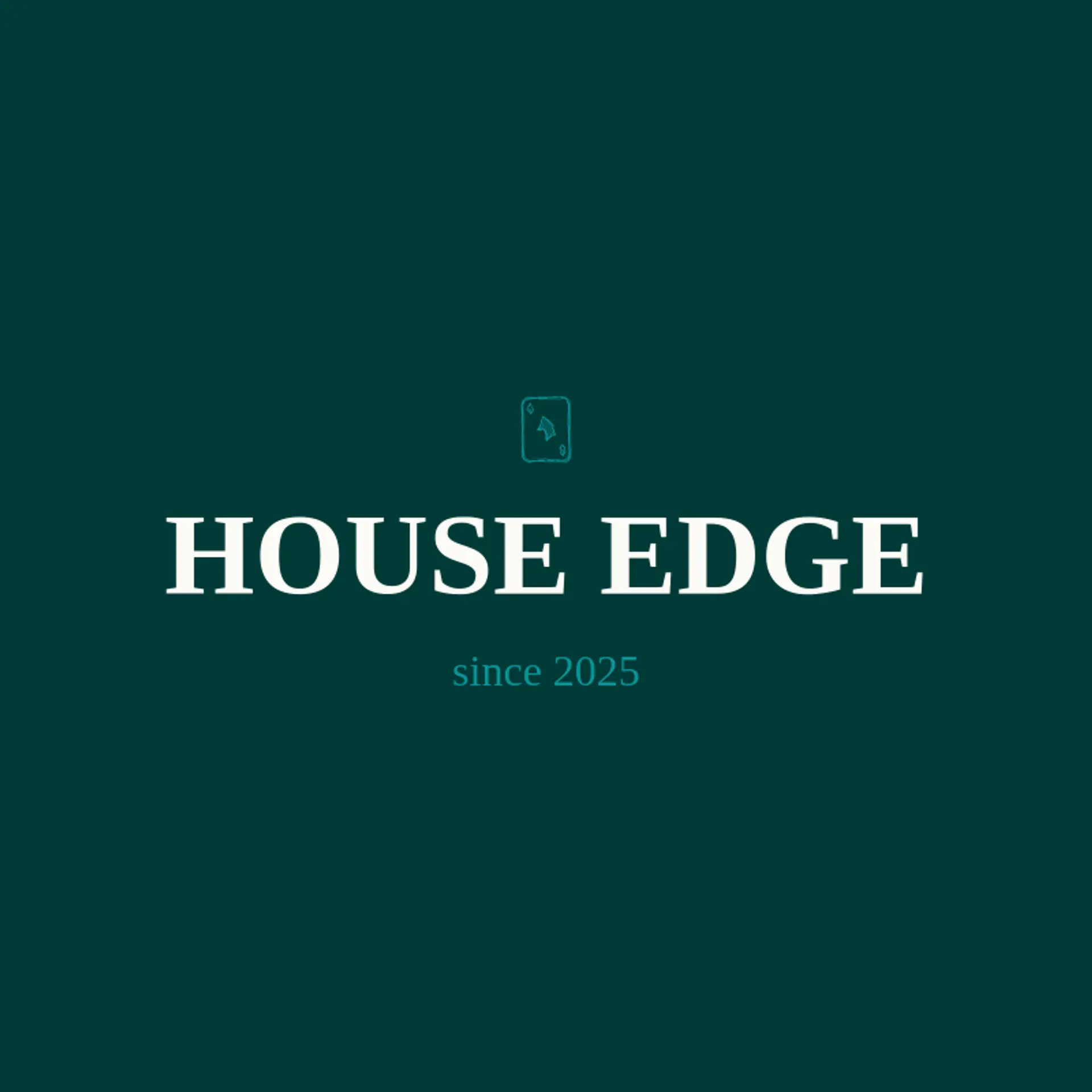House Edge logo for poker