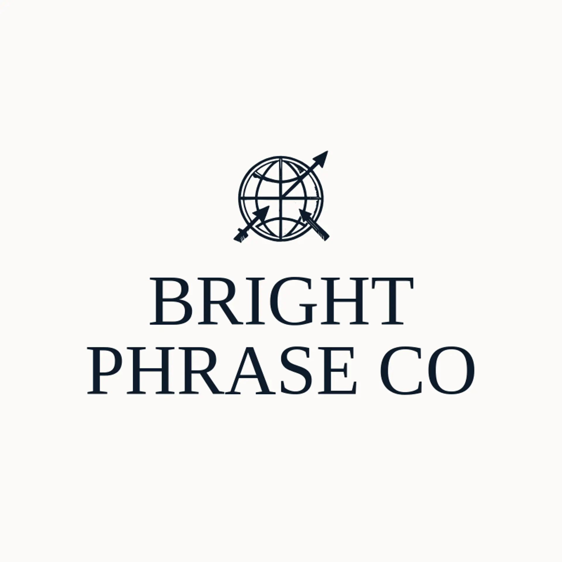 Bright Phrase Co logo for translation