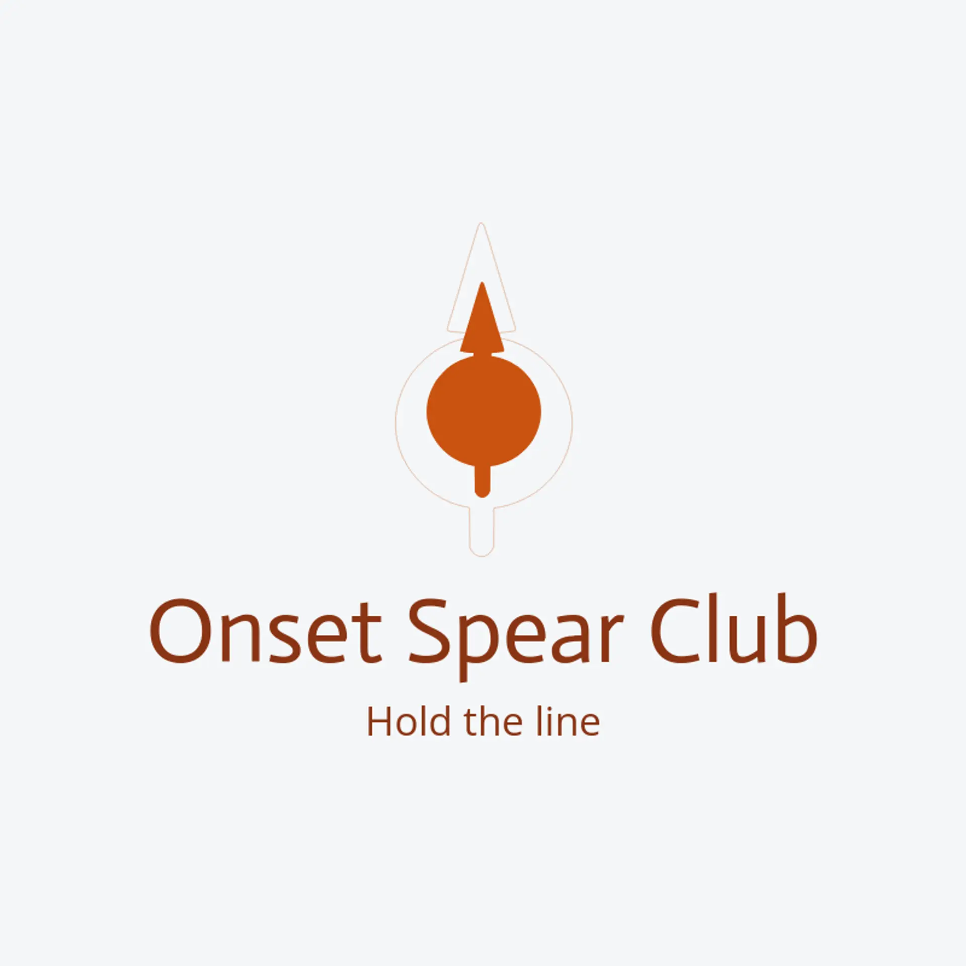 Onset Spear Club logo for warrior