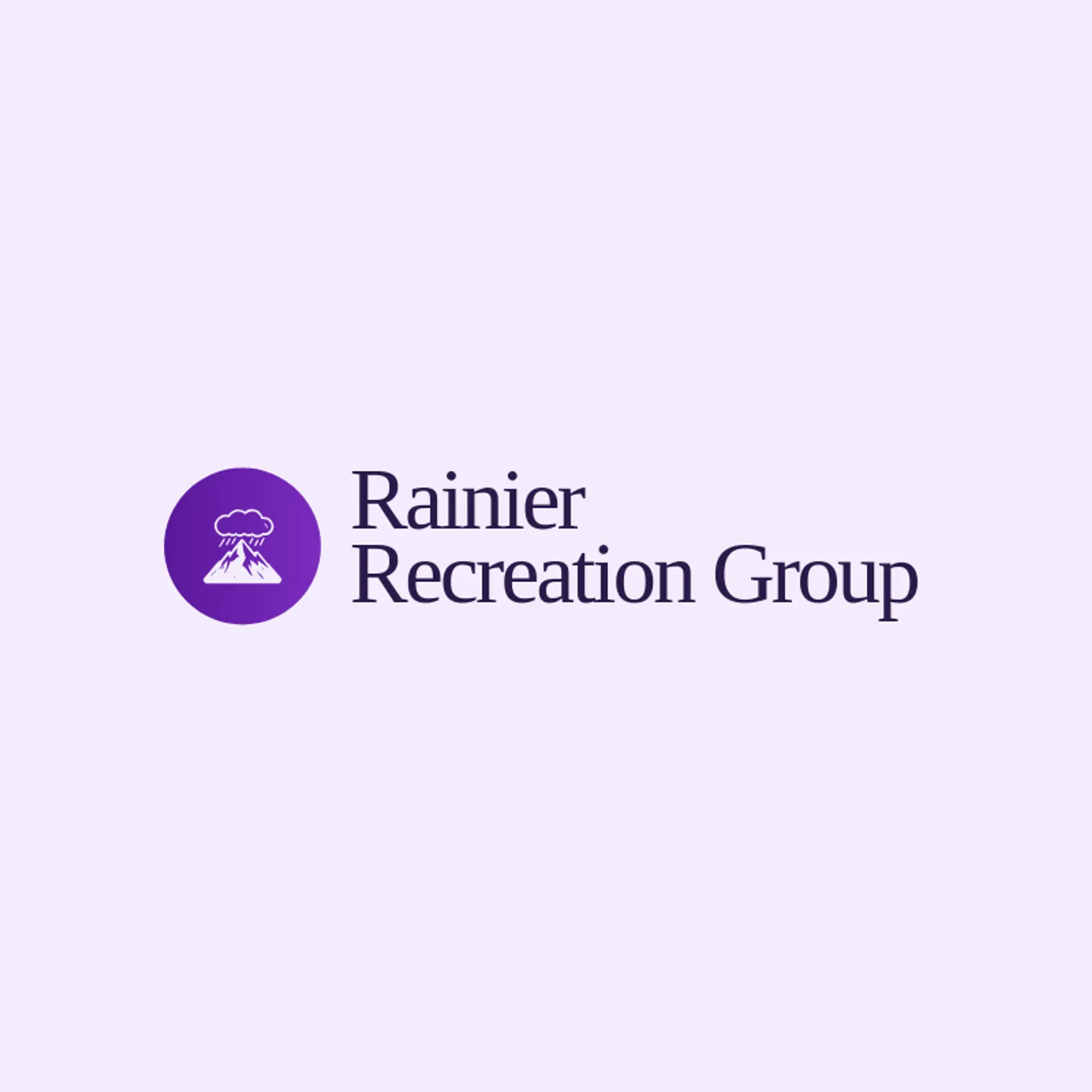 Rainier Recreation Group logo for recreation