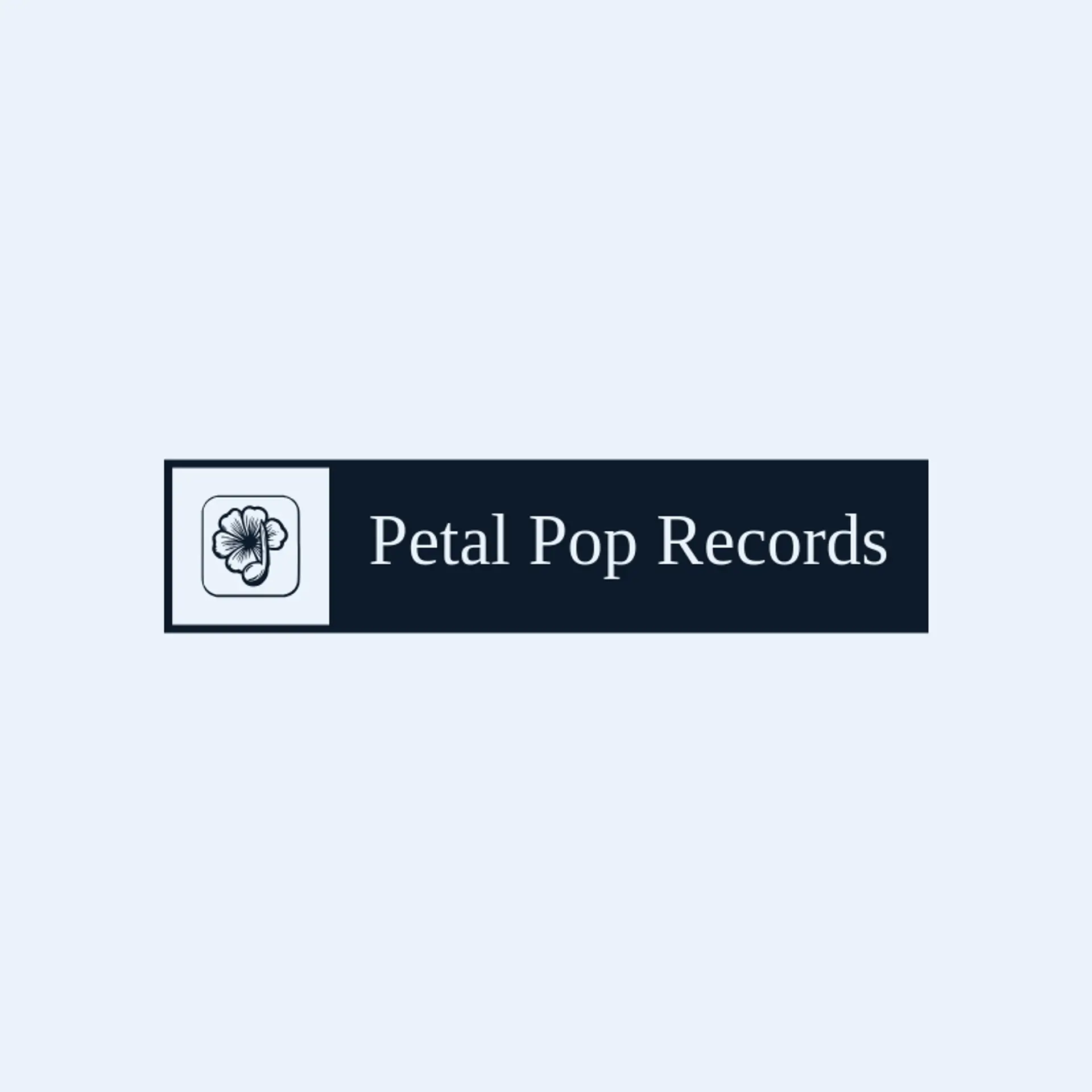 Petal Pop Records logo for blossom