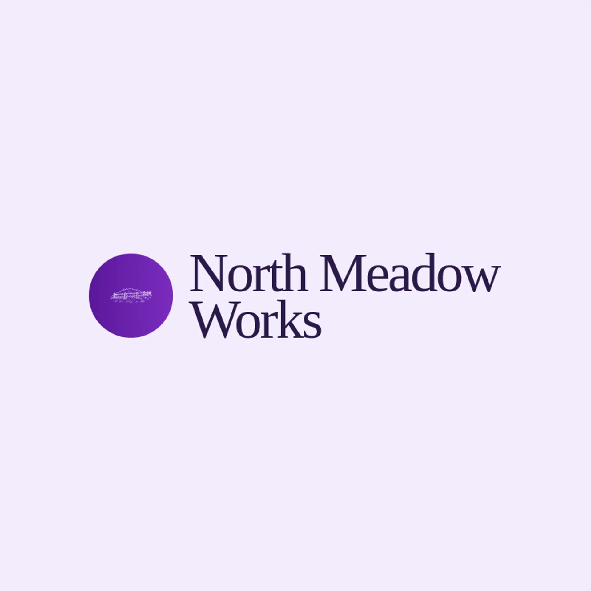 North Meadow Works logo for yard