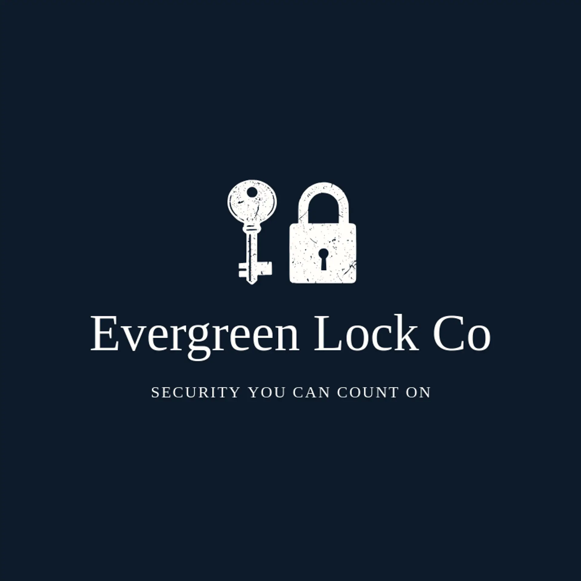 Evergreen Lock Co logo for lock