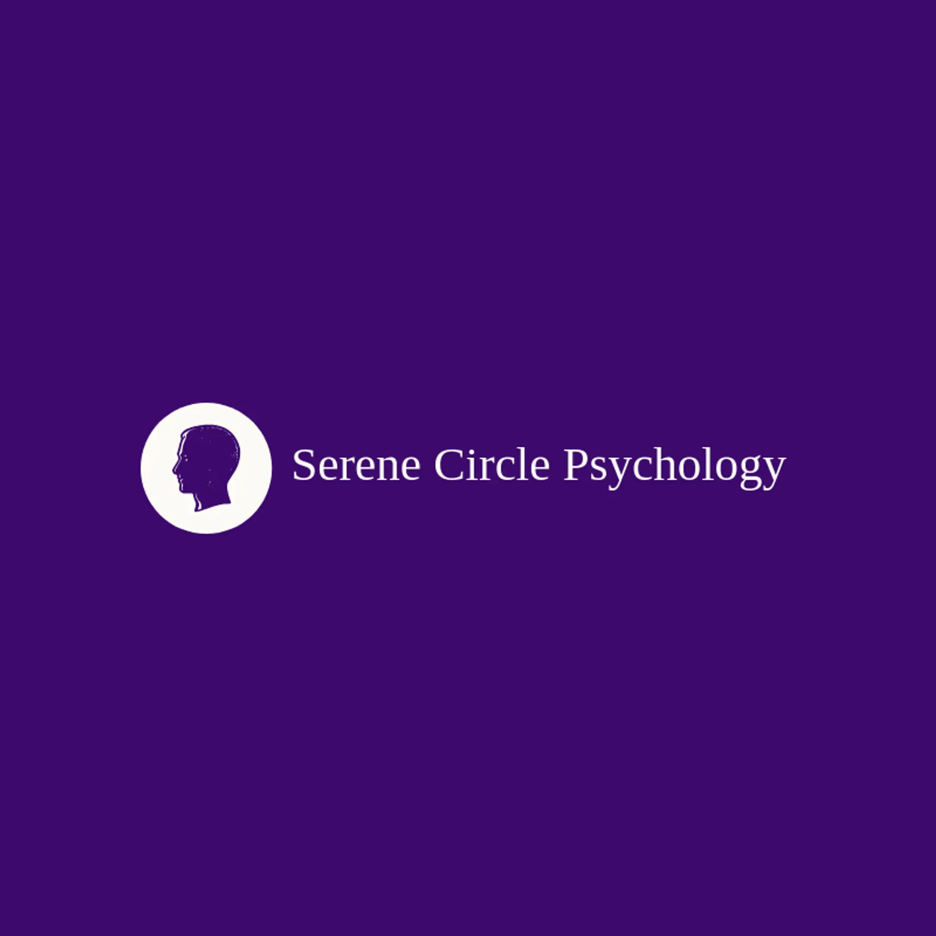 Serene Circle Psychology logo for psychologist