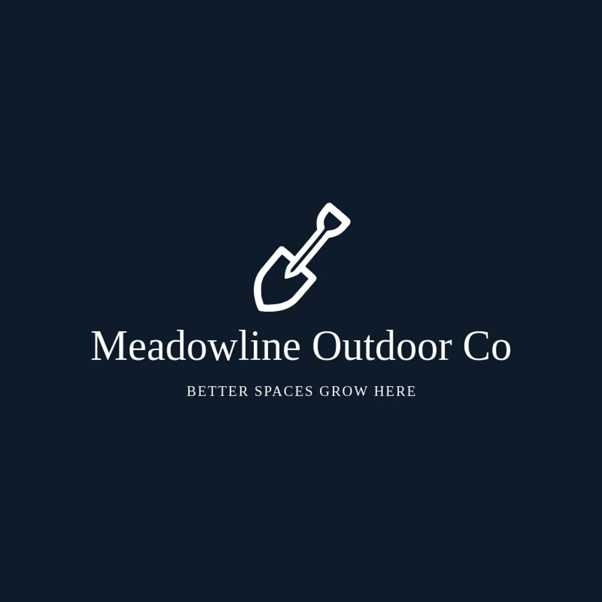 Meadowline Outdoor Co logo for contractor