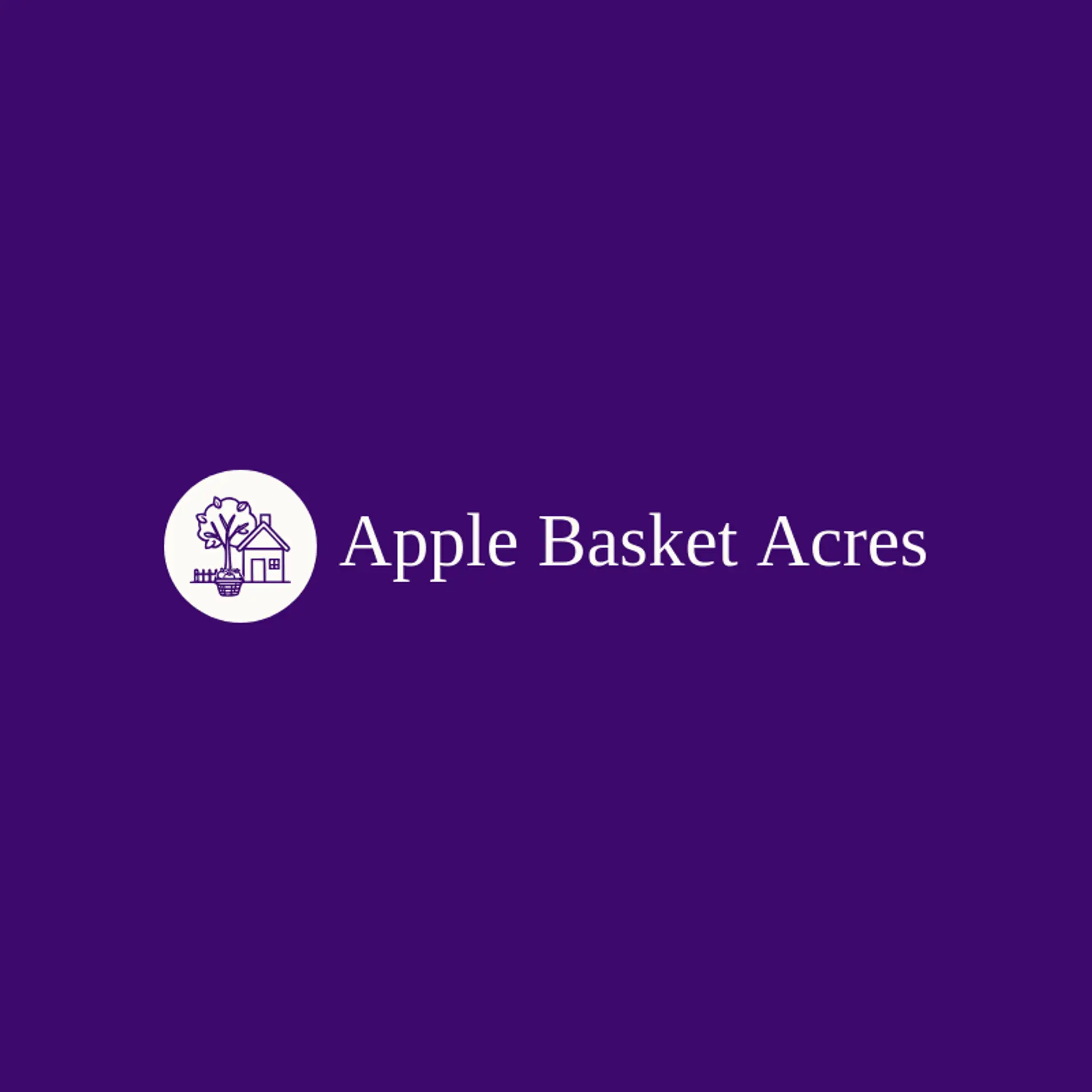 Apple Basket Acres logo for homestead