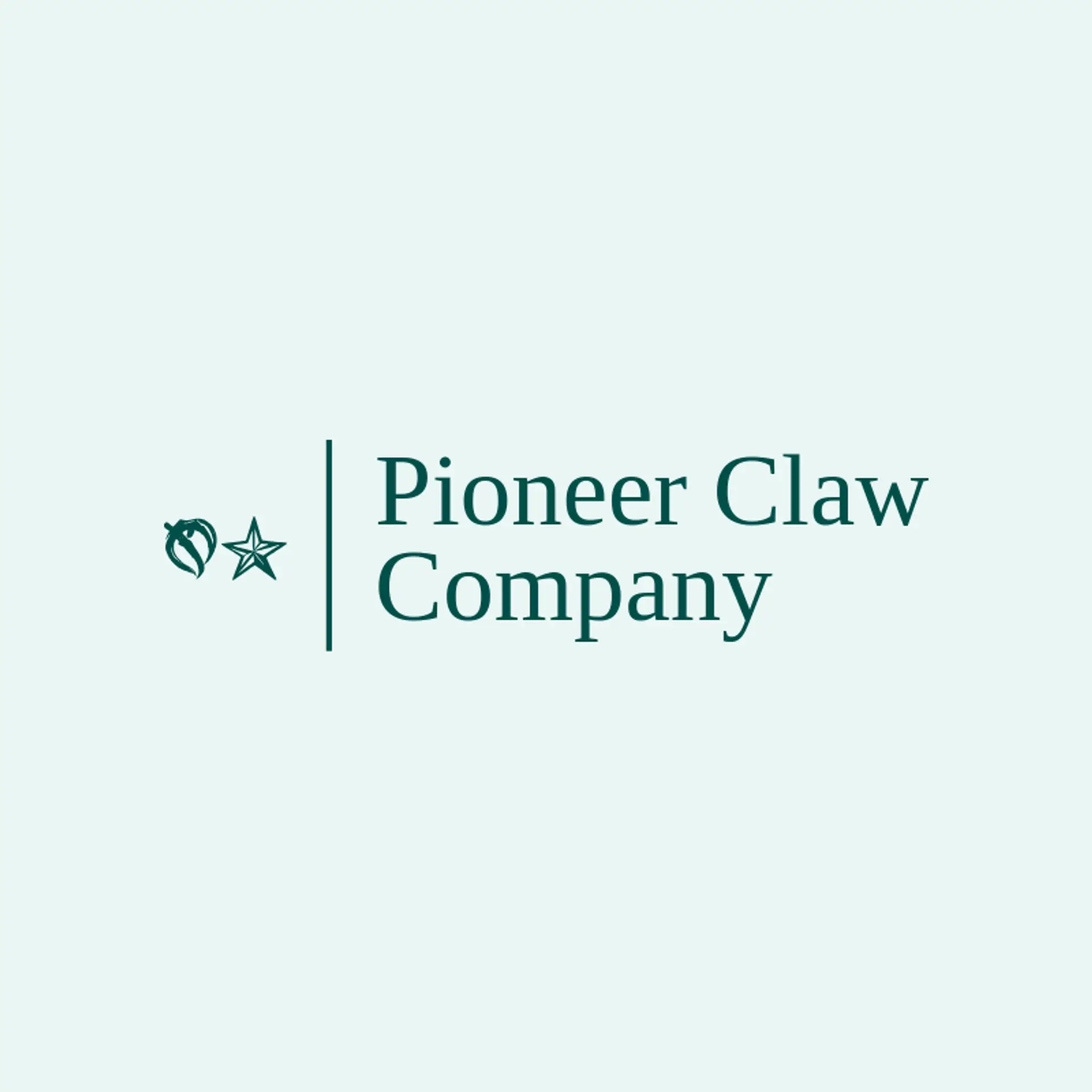 Pioneer Claw Company logo for claw