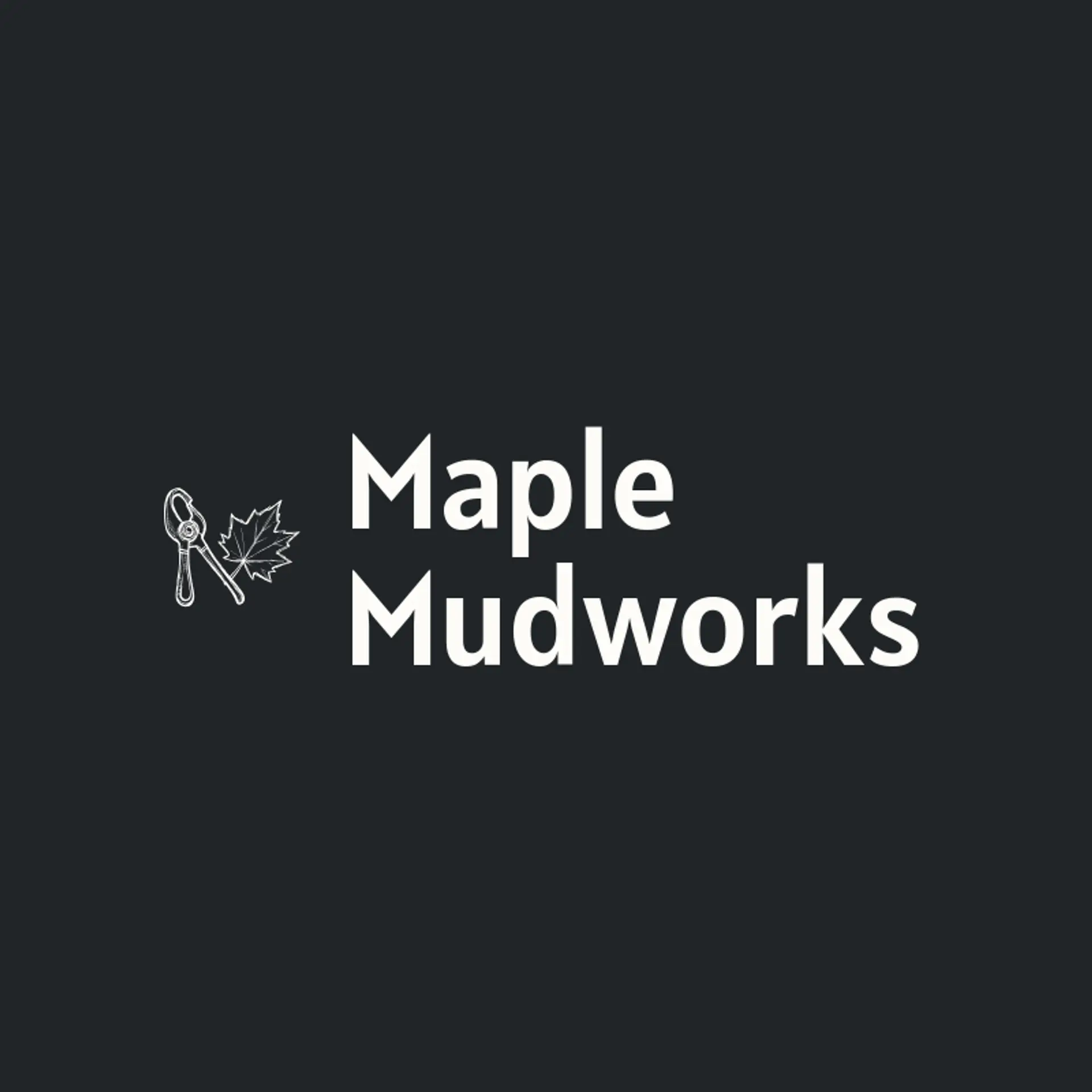 Maple Mudworks logo for clay