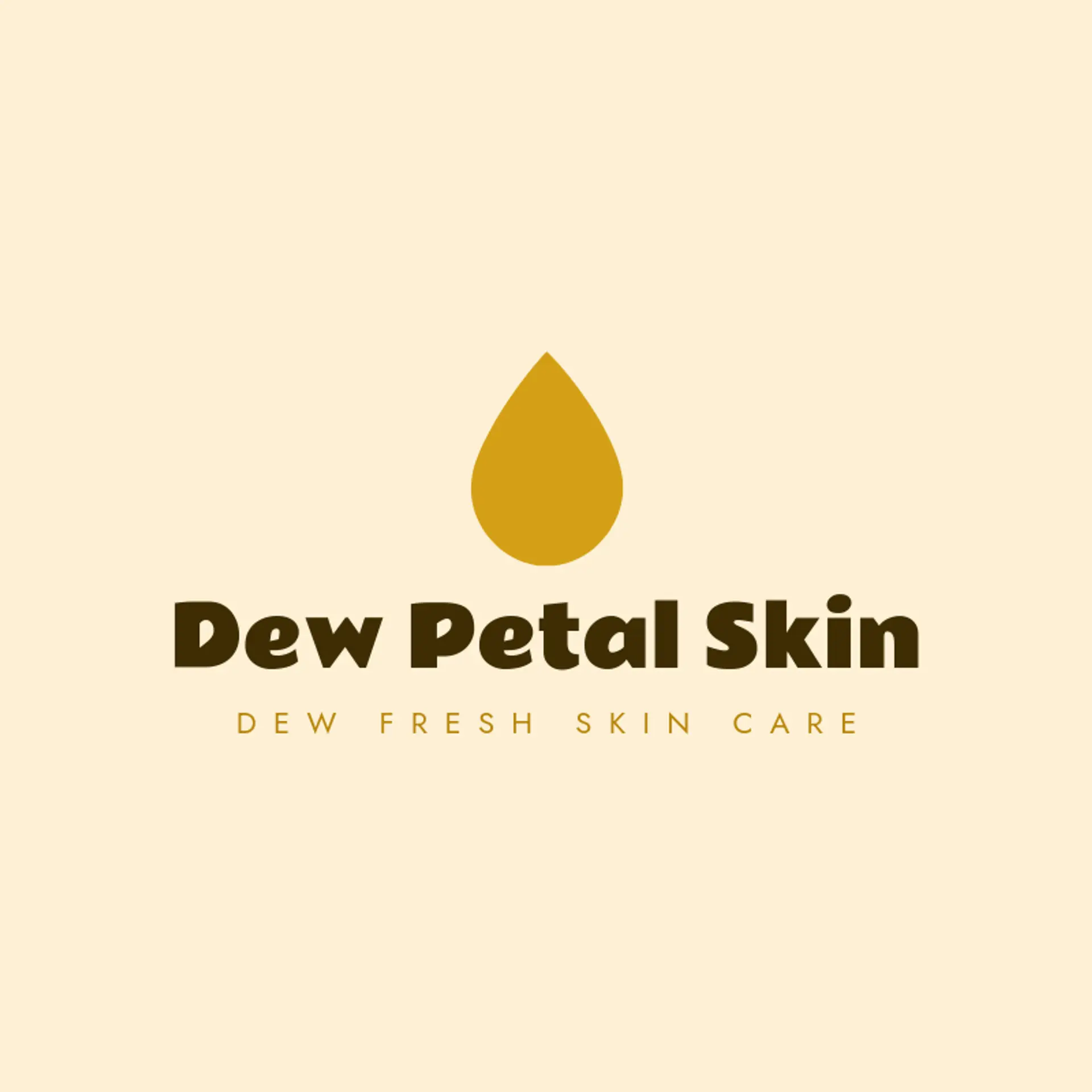 Dew Petal Skin logo for esthetician