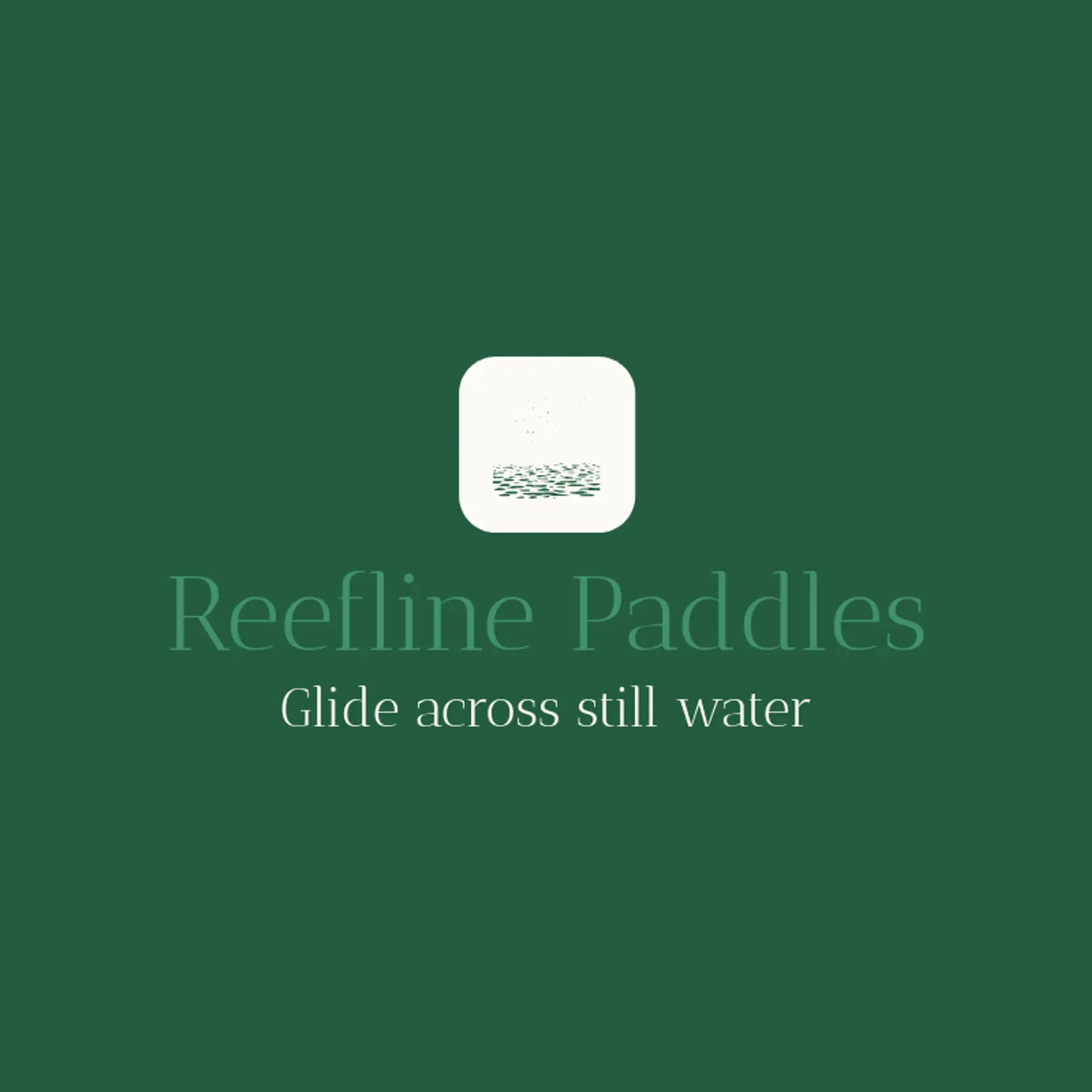 Reefline Paddles logo for lagoon
