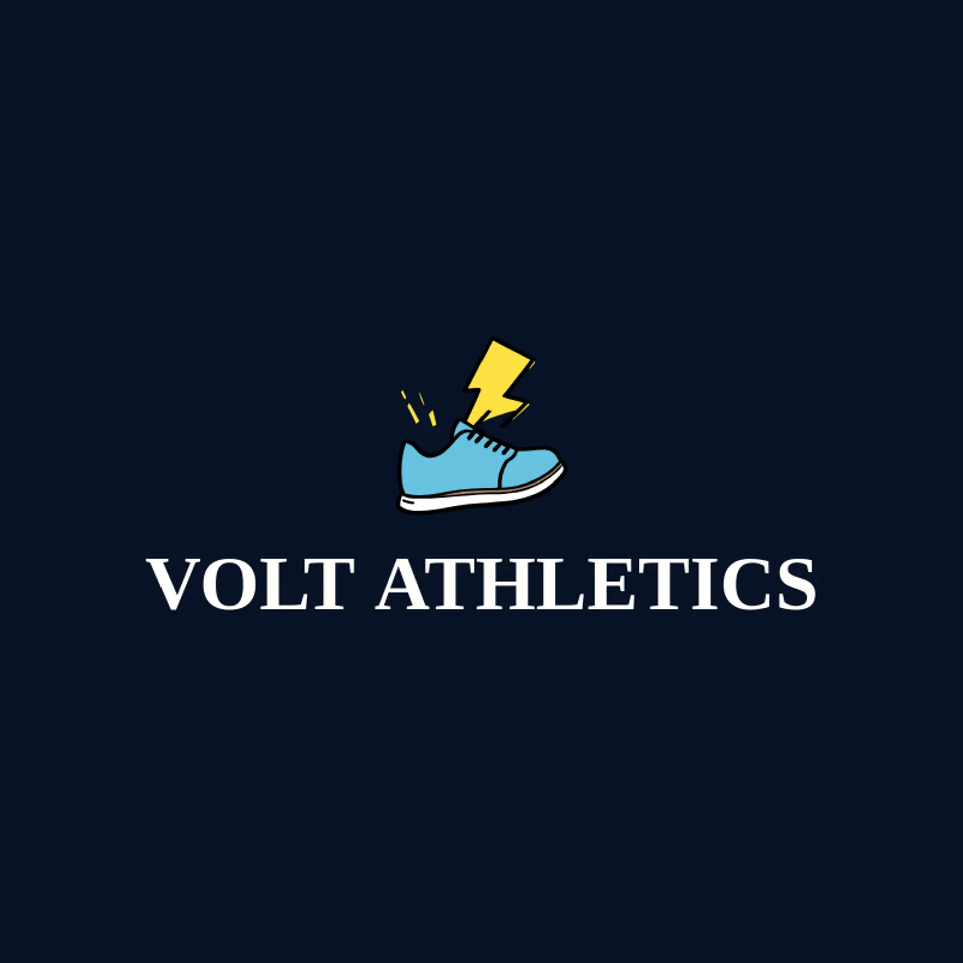 Volt Athletics logo for lightning bolt