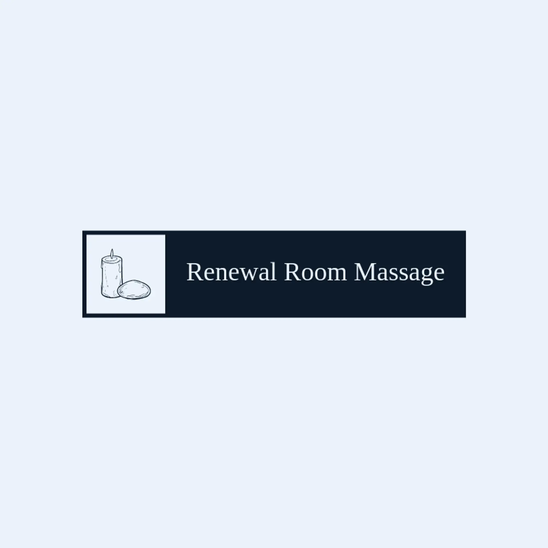 Renewal Room Massage logo for massage