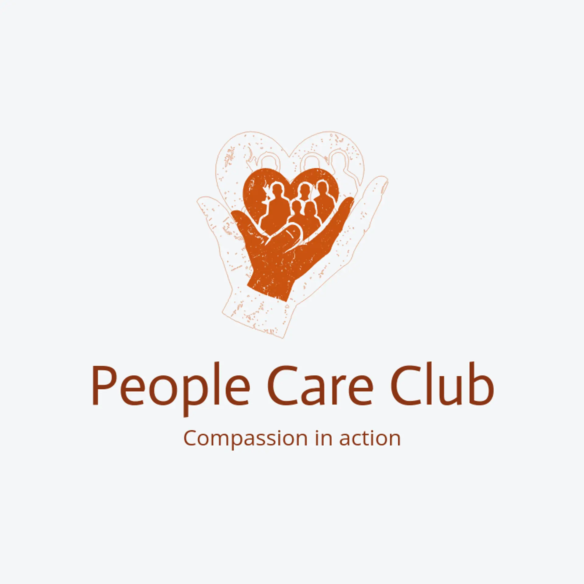 People Care Club logo for people