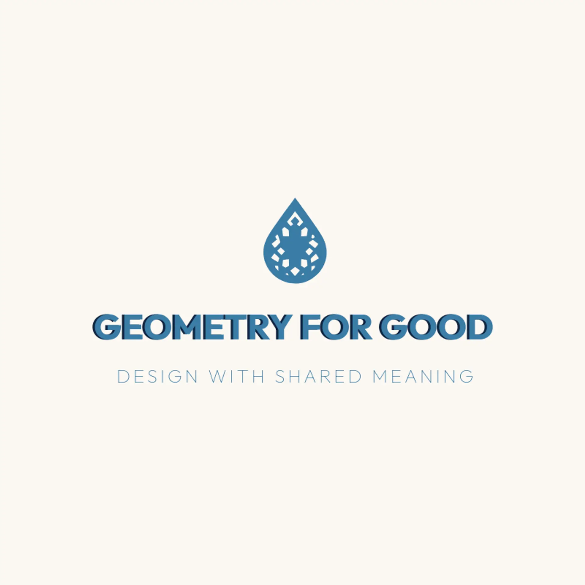 Geometry For Good logo for islam