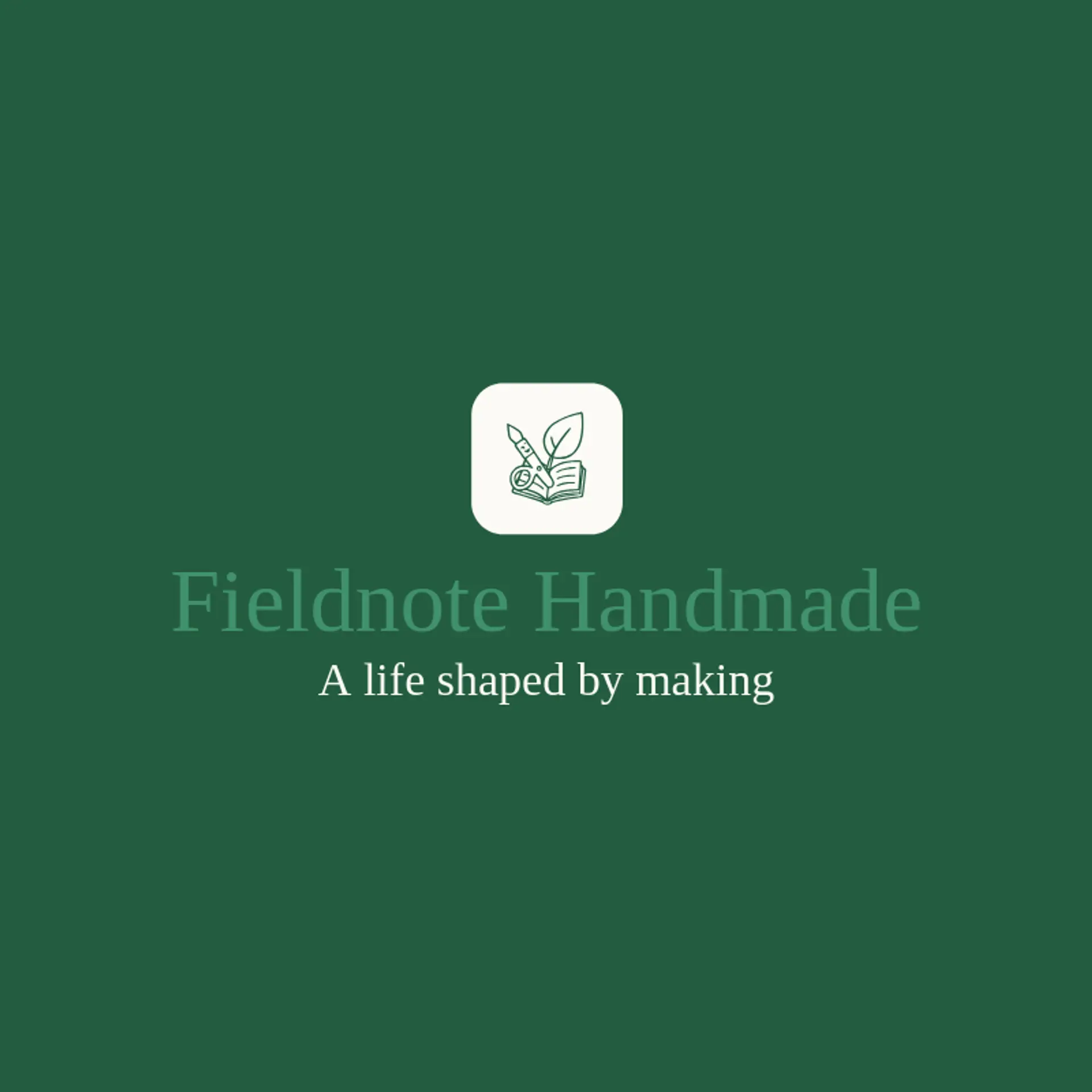 Fieldnote Handmade logo for artisan