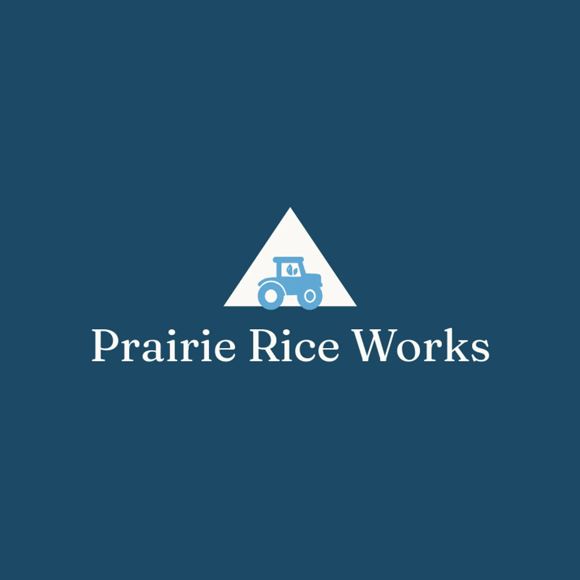 Prairie Rice Works logo for rice