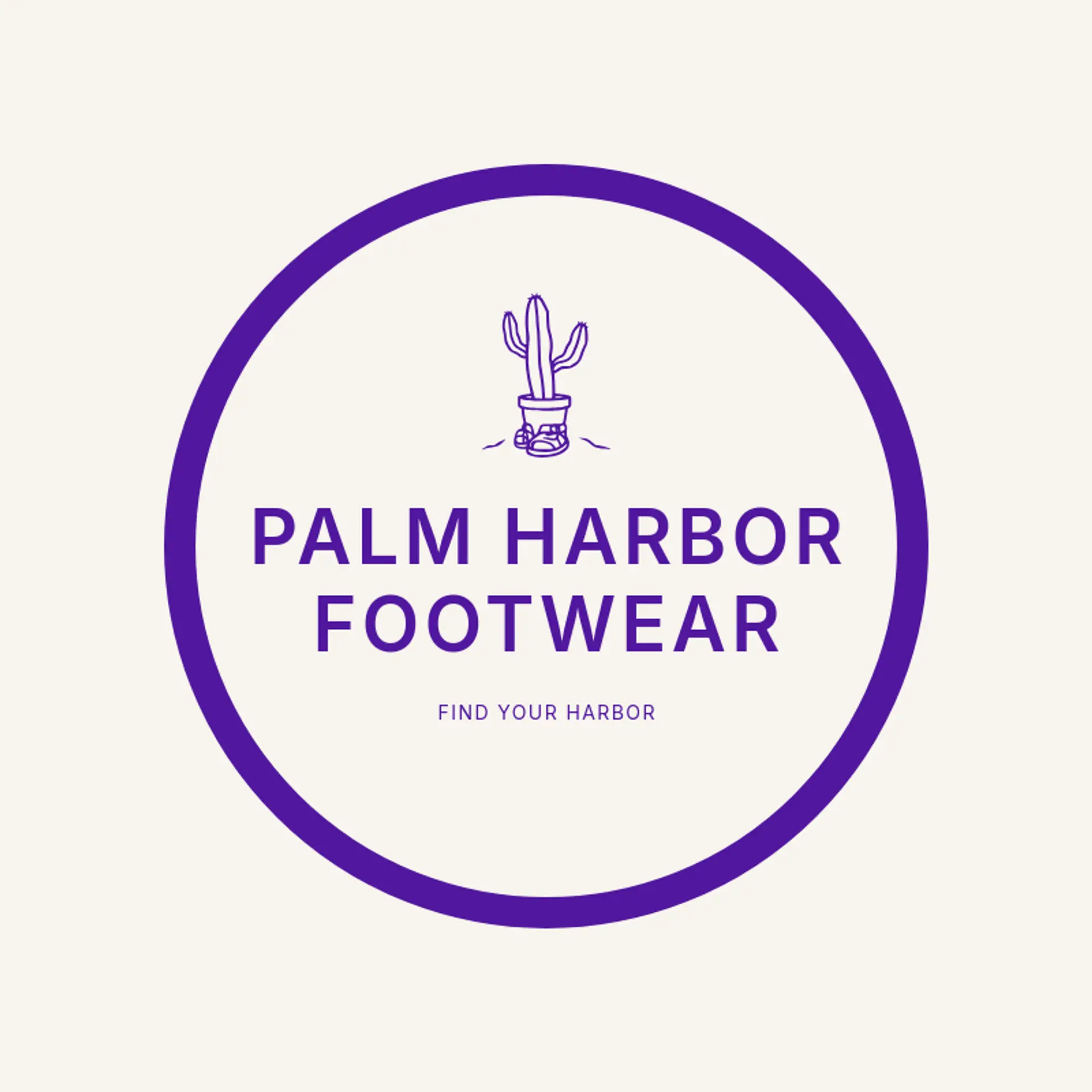 Palm Harbor Footwear logo for sandals