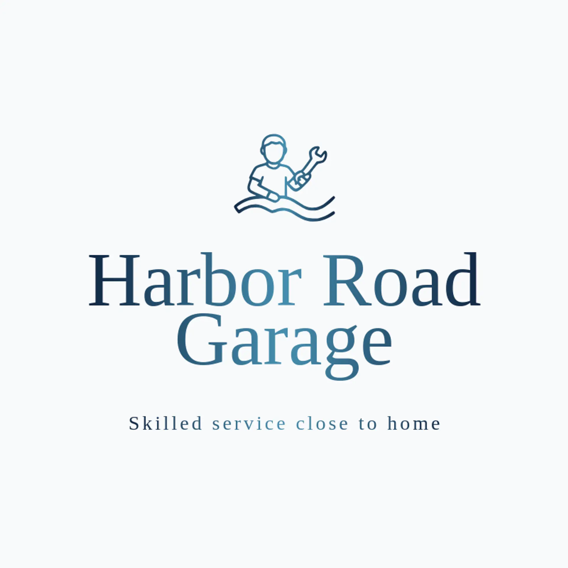 Harbor Road Garage logo for car mechanic