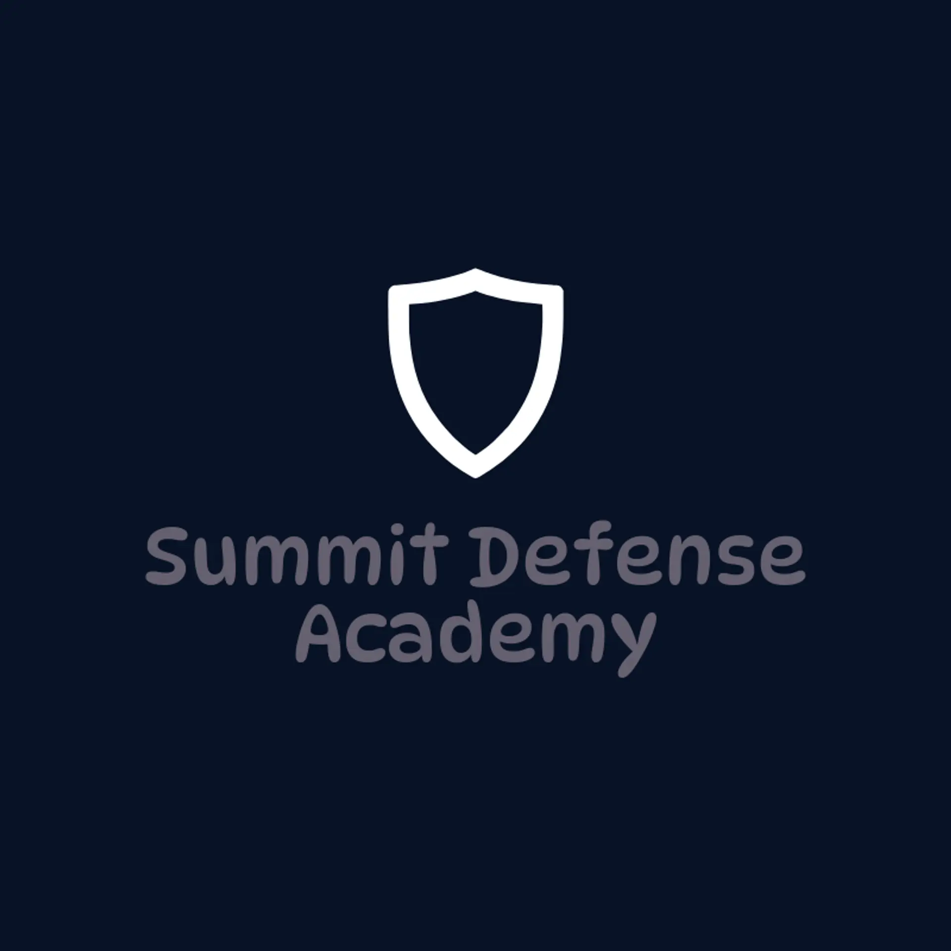 Summit Defense Academy logo for shield