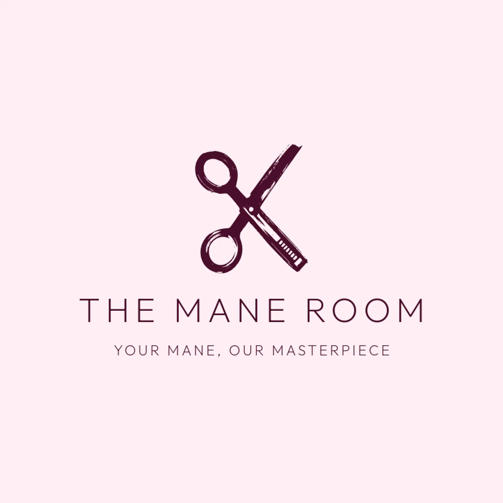 The Mane Room logo for hair stylist