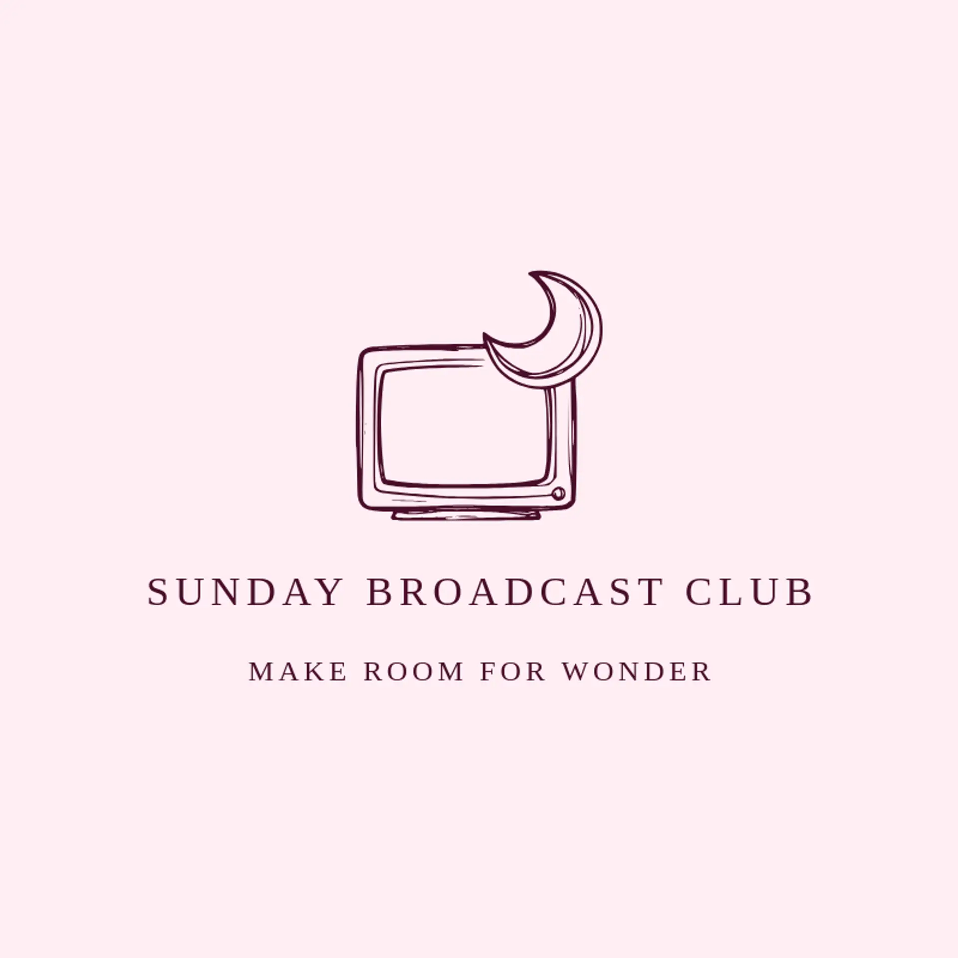 Sunday Broadcast Club logo for television