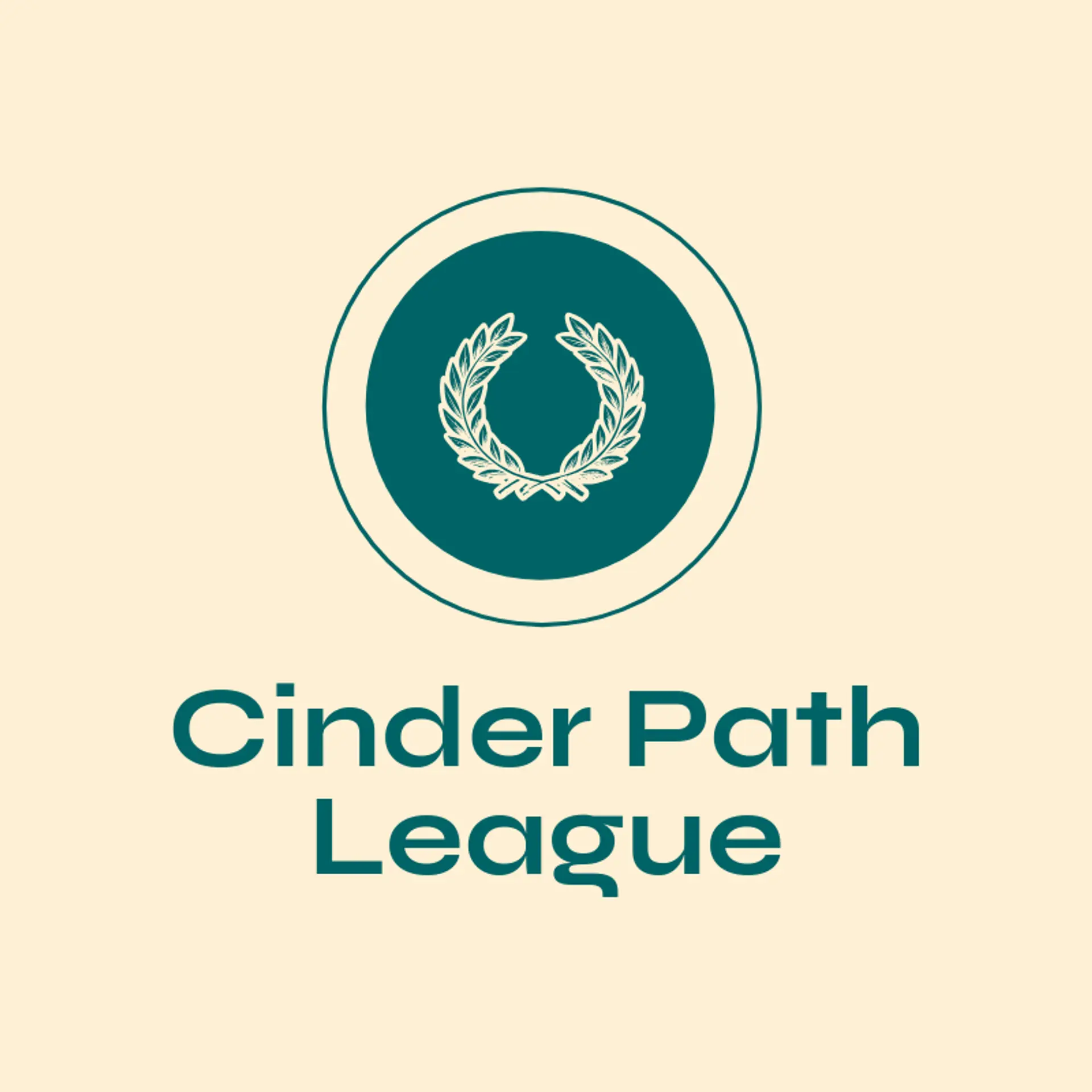 Cinder Path League logo for track