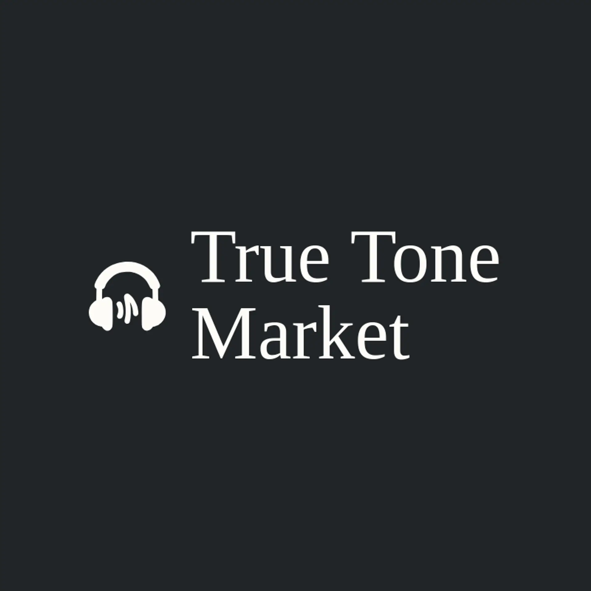 True Tone Market logo for headphone