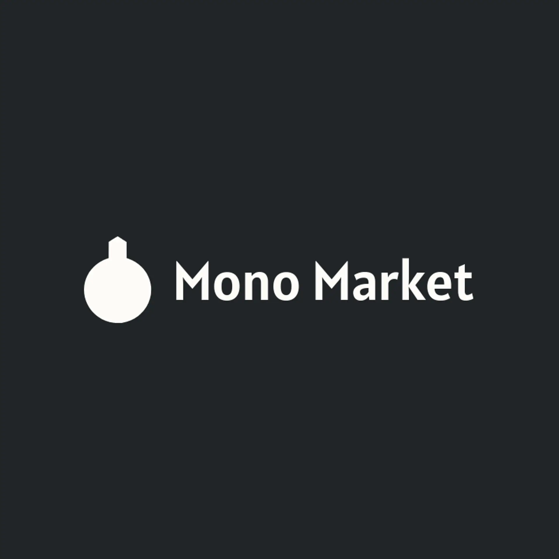 Mono Market logo for money