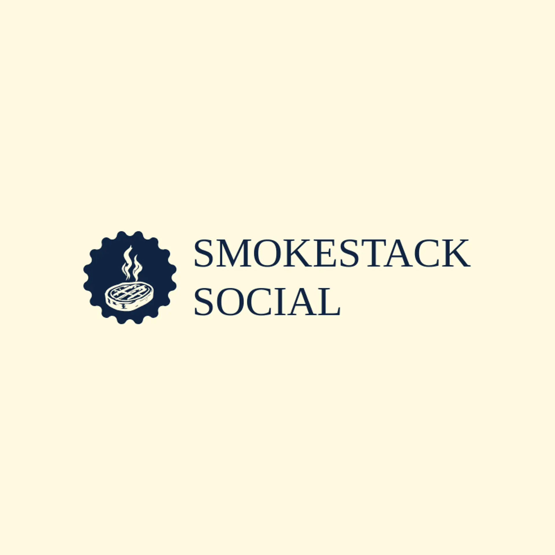 Smokestack Social logo for steakhouse