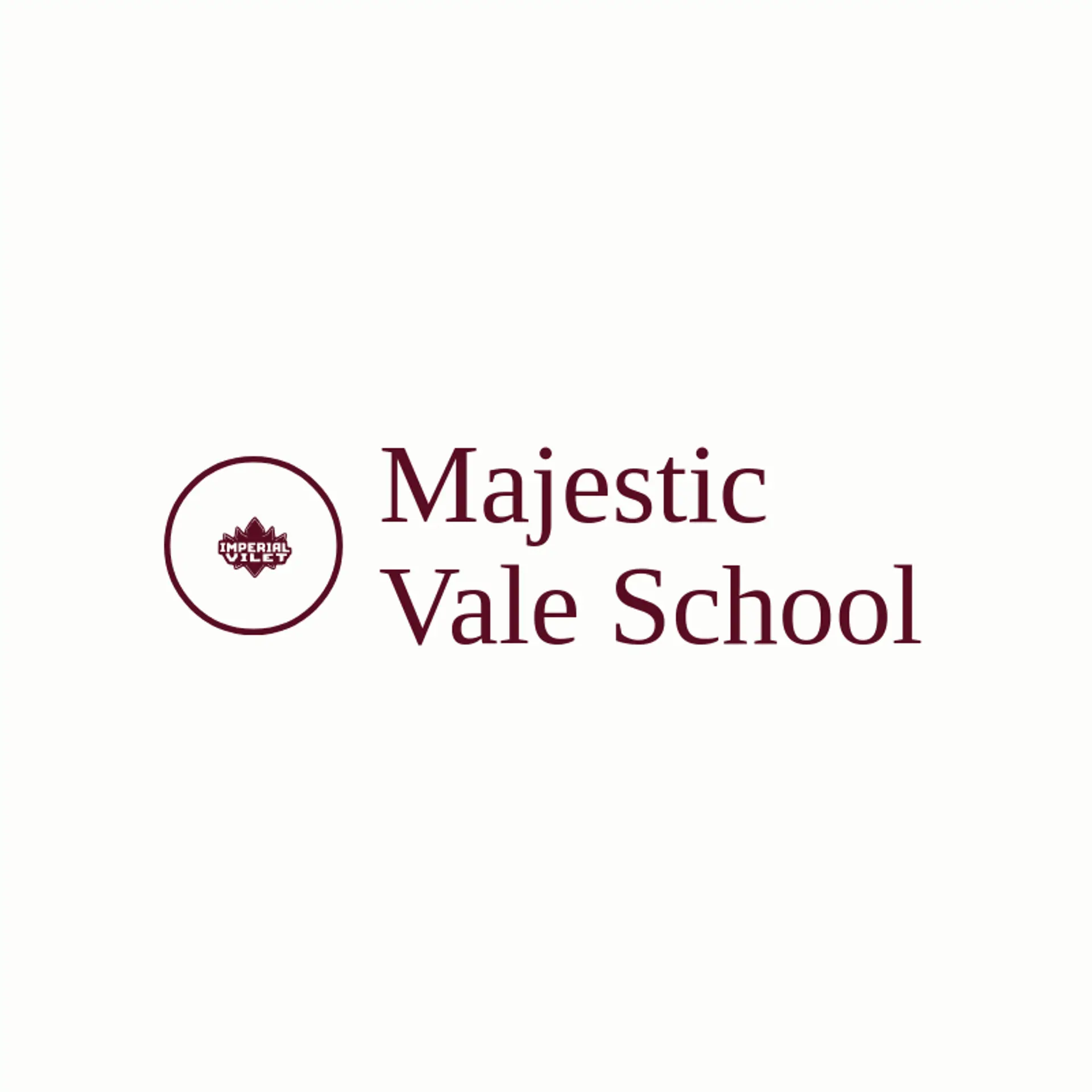 Majestic Vale School logo for imperial