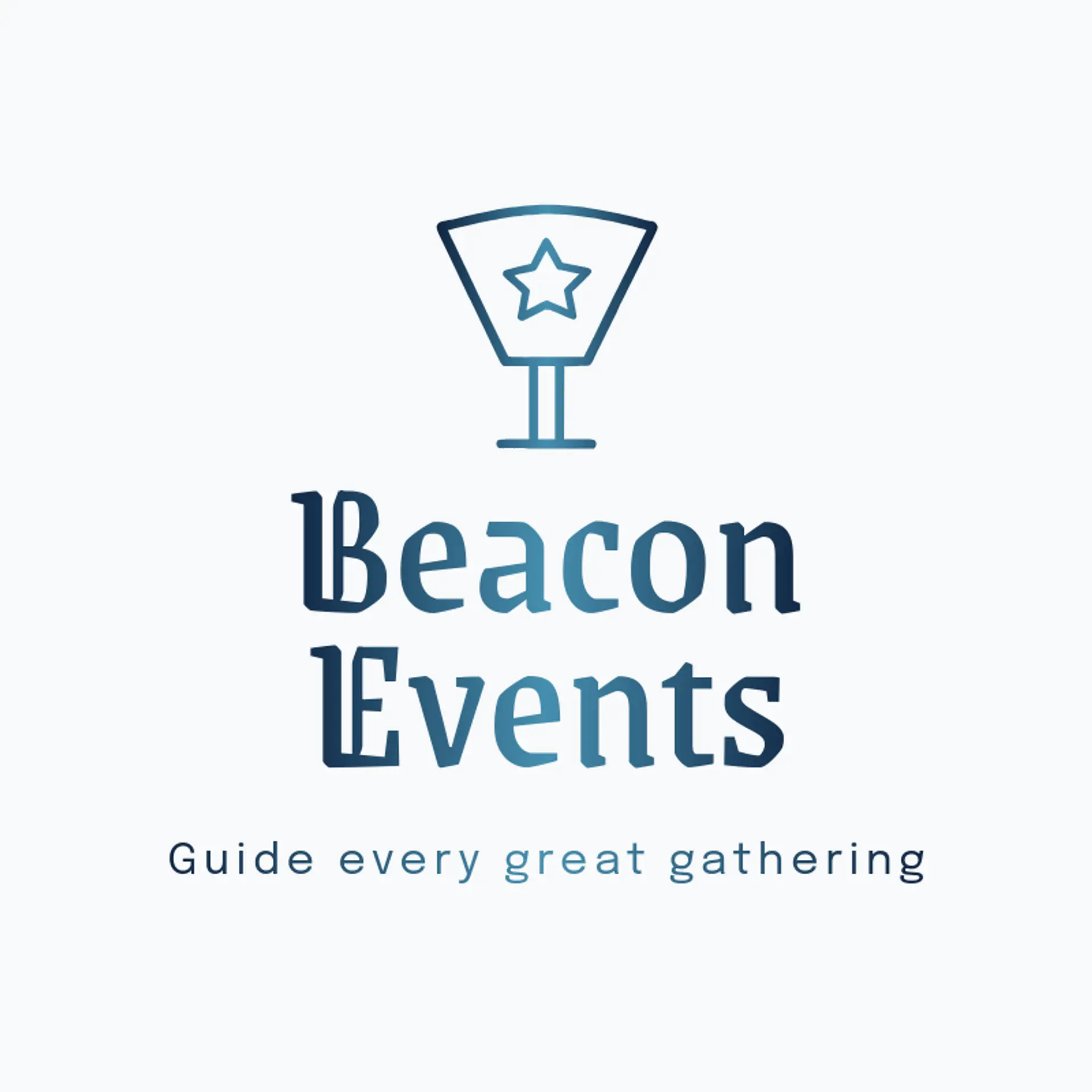 Beacon Events logo for event