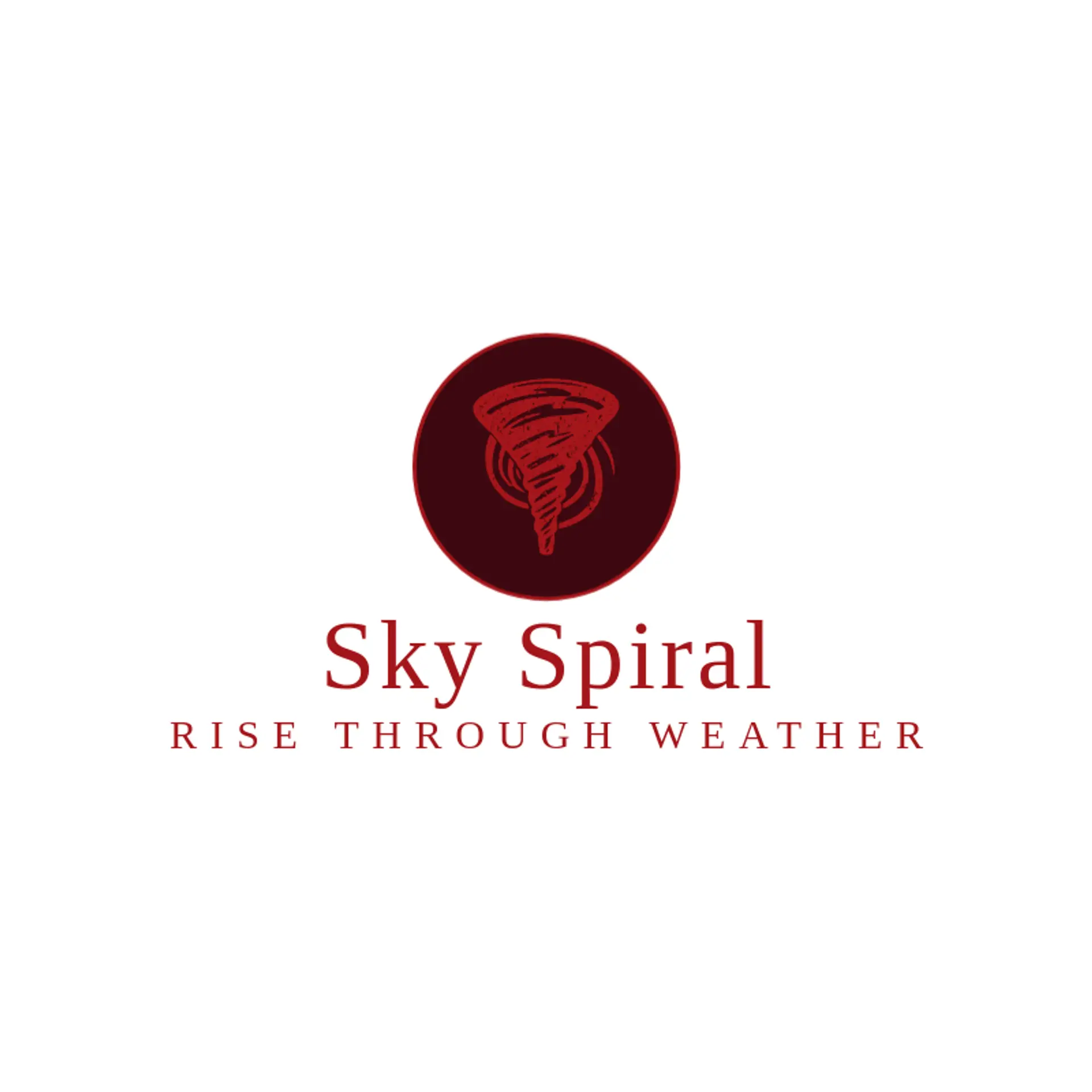 Sky Spiral logo for tornado