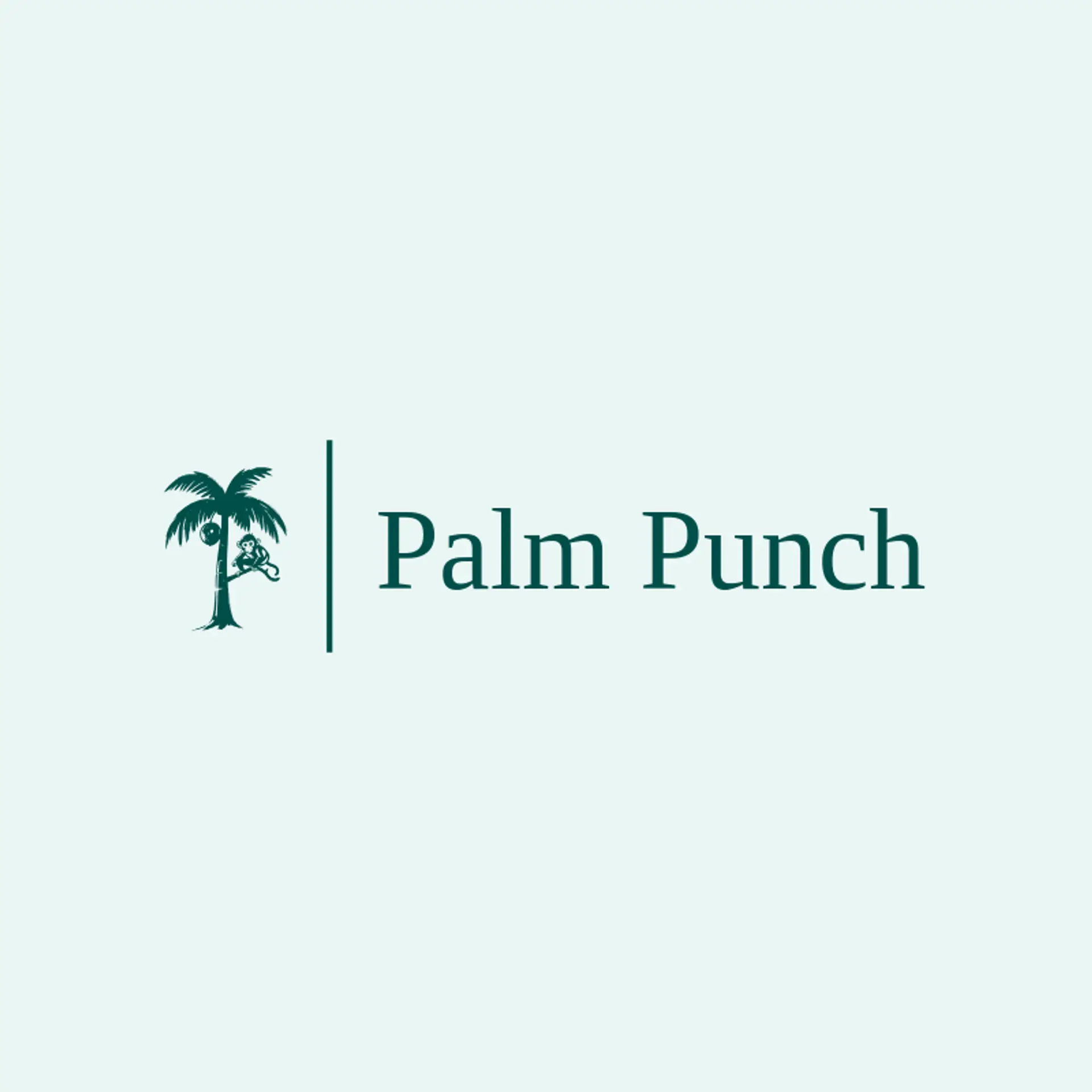 Palm Punch logo for monkey