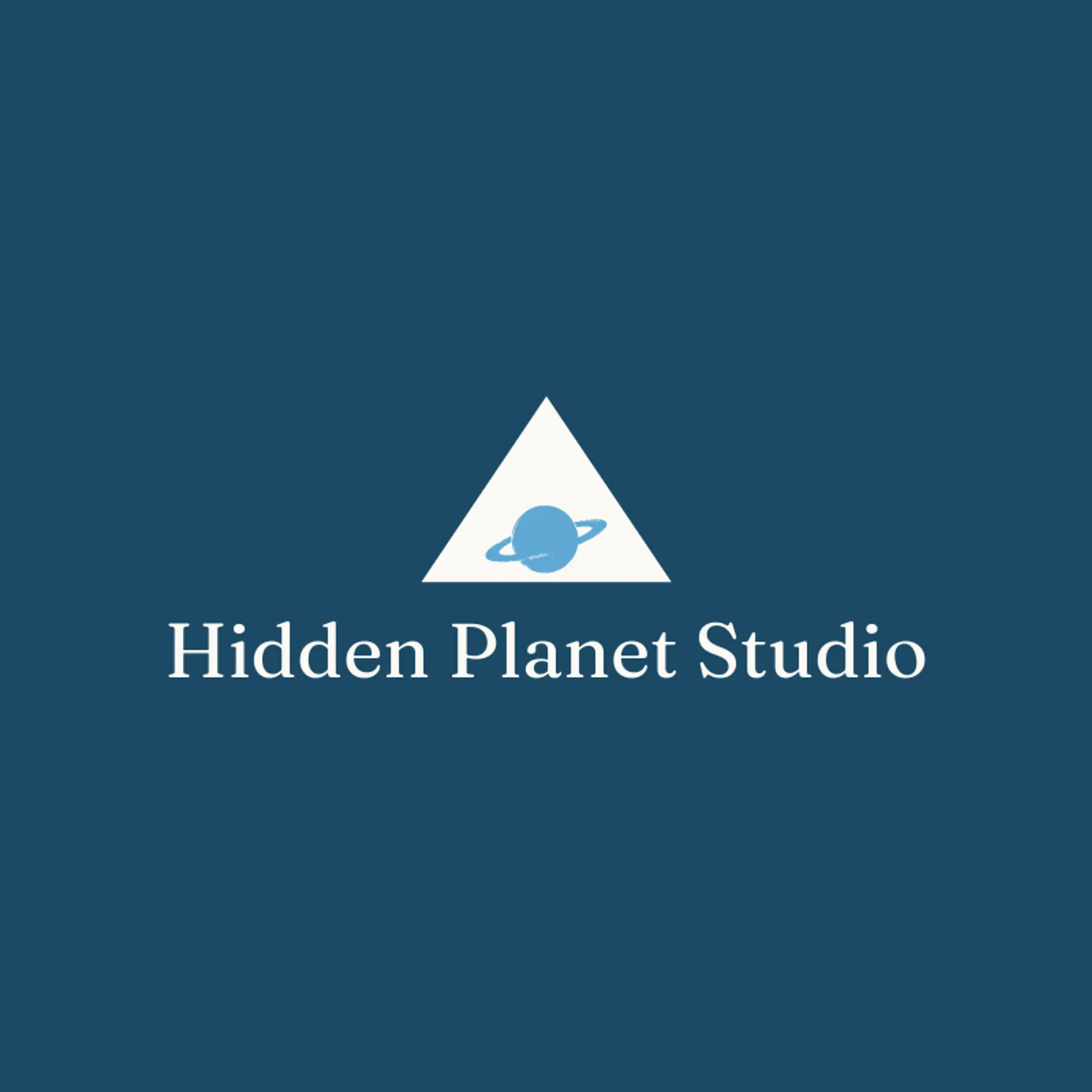 Hidden Planet Studio logo for alien
