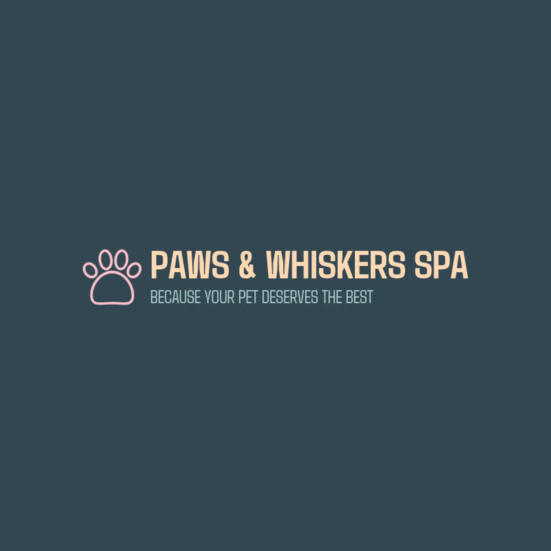 Shine & Shear logo for grooming salon