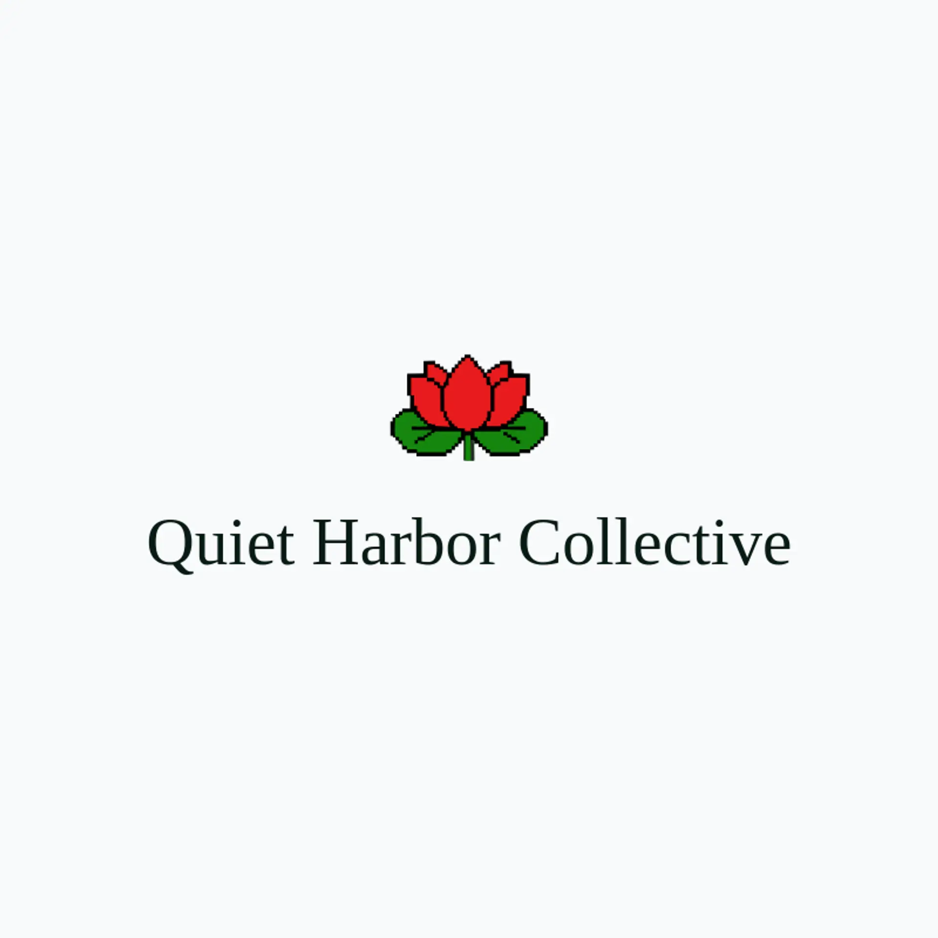 Quiet Harbor Collective logo for spiritual