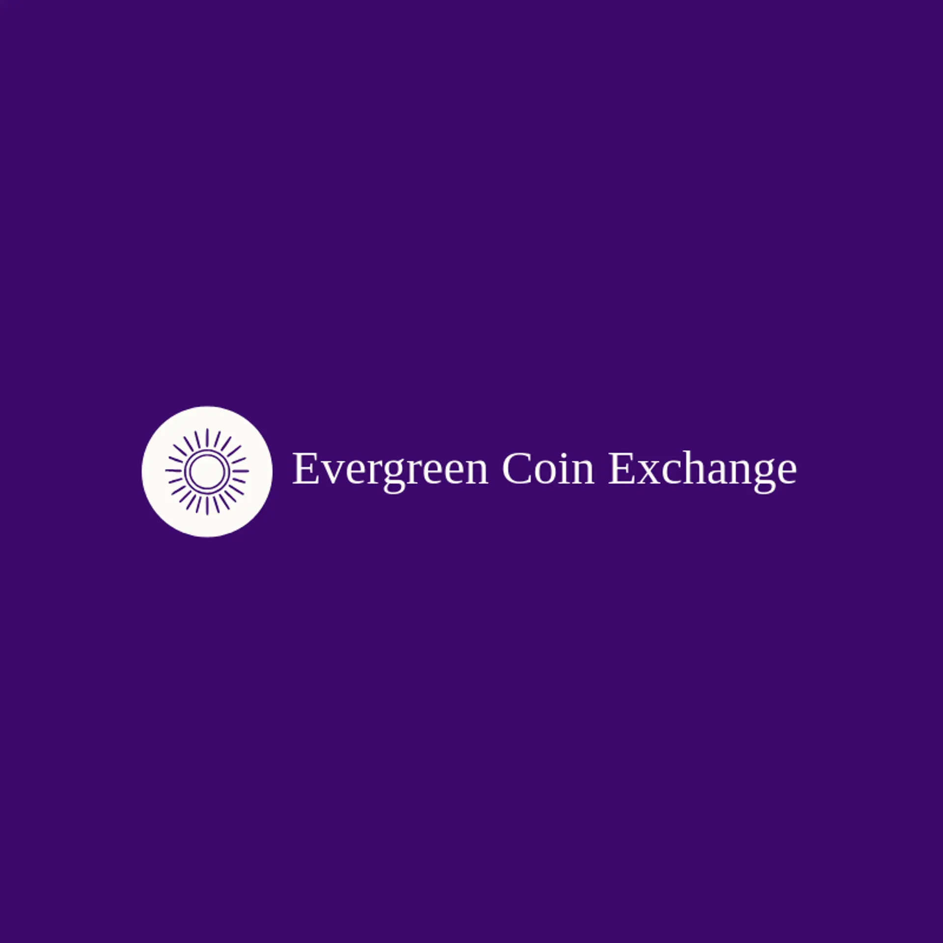Evergreen Coin Exchange logo for coin