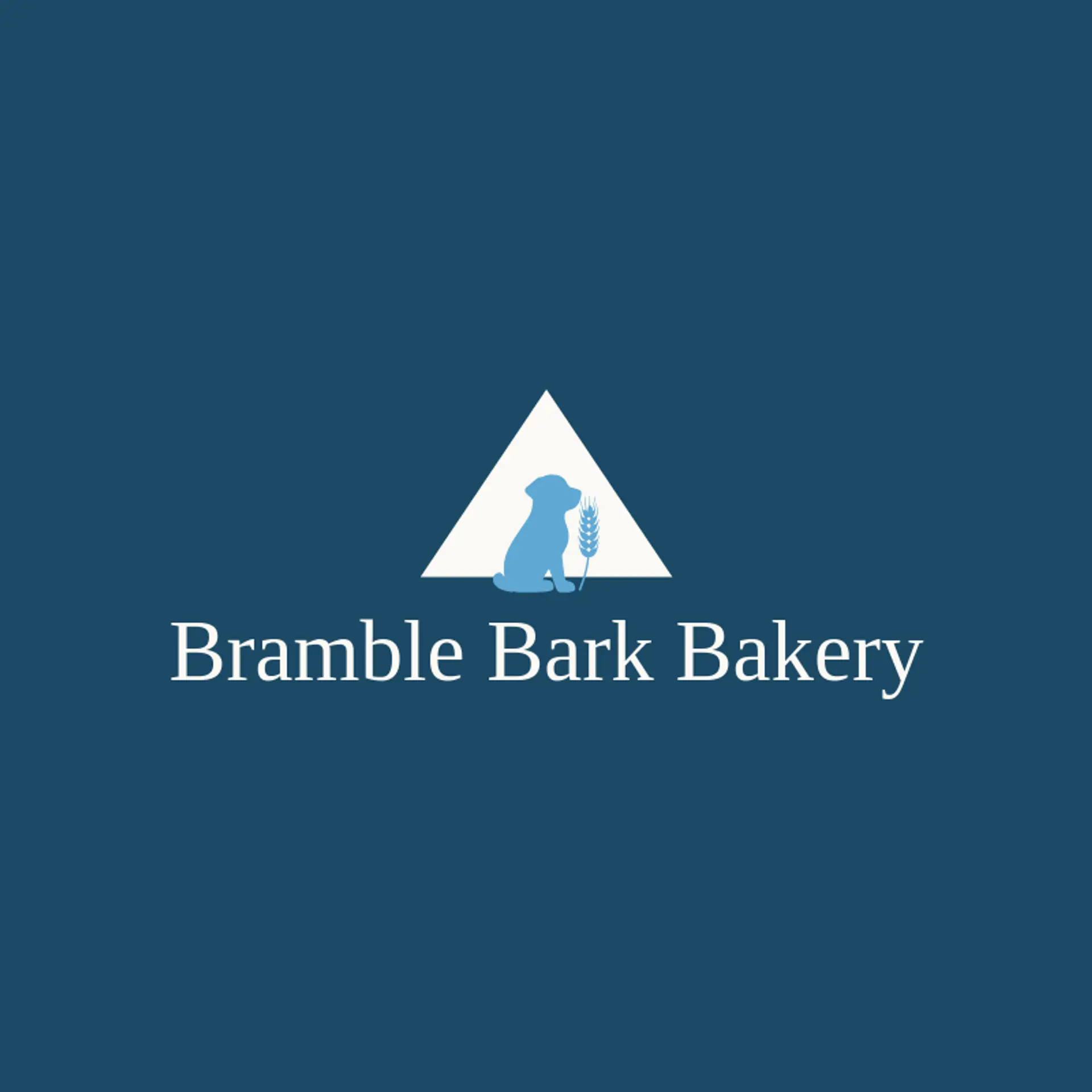 Bramble Bark Bakery logo for puppy