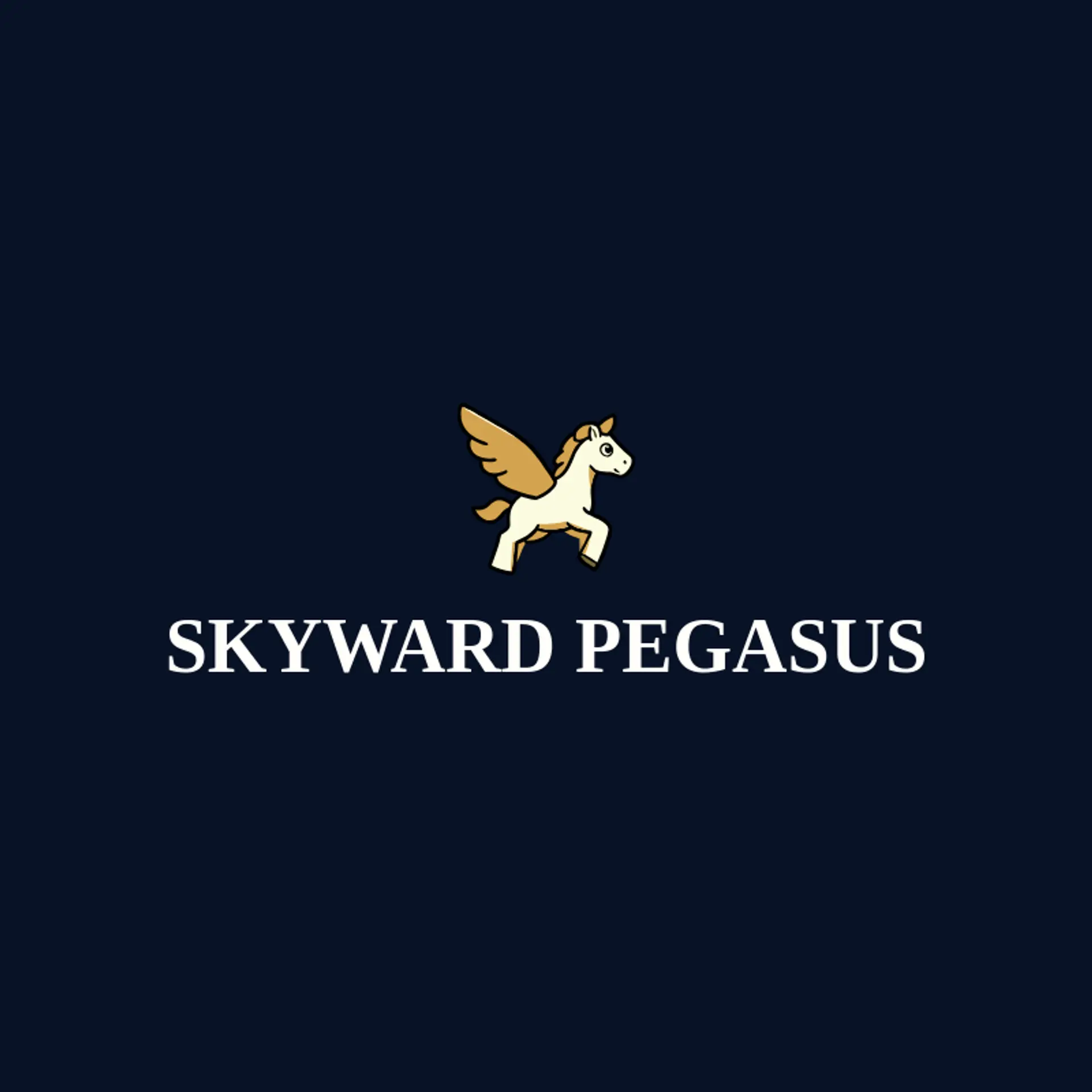 Skyward Pegasus logo for pegasus