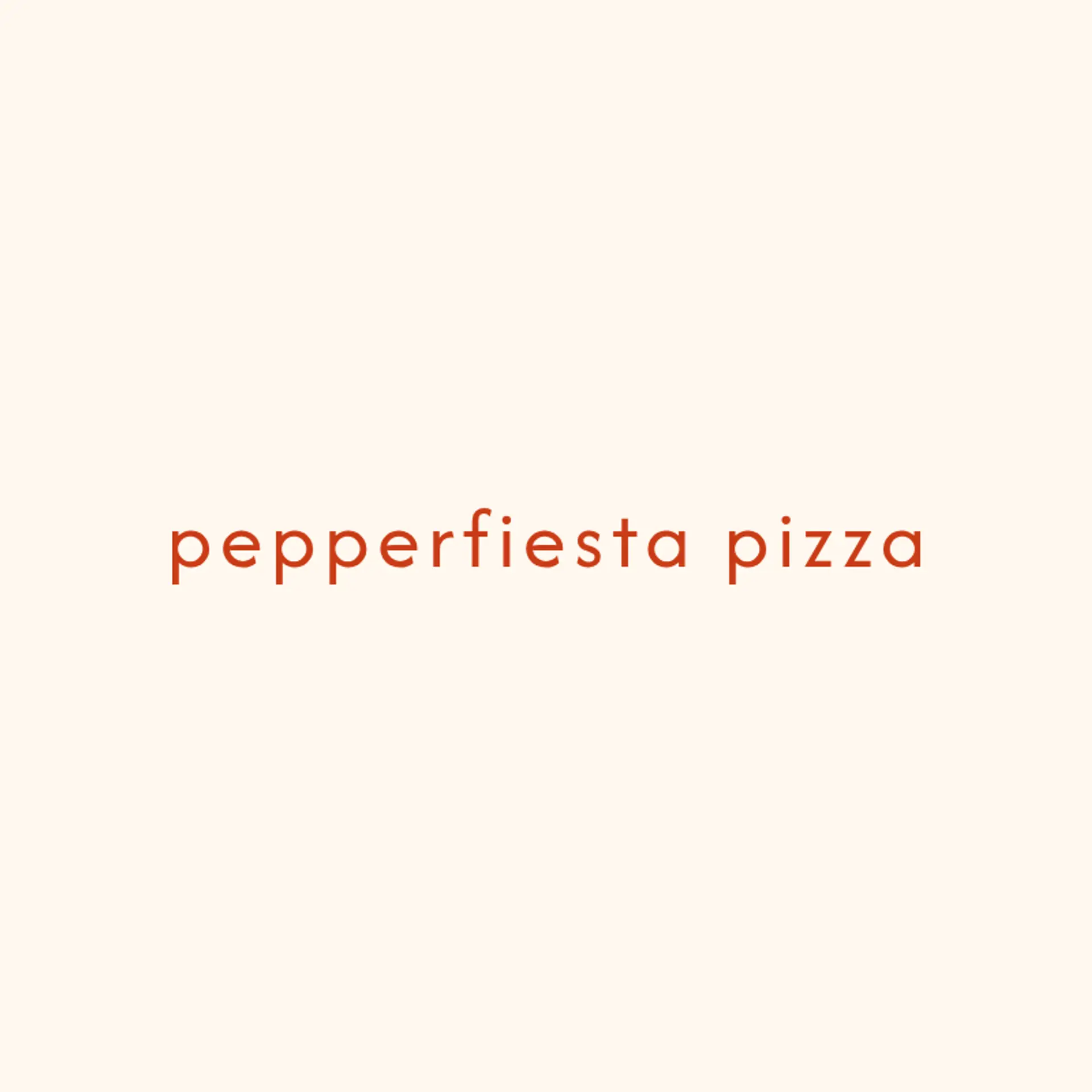 FiredUp Pizza logo for pizza restaurant