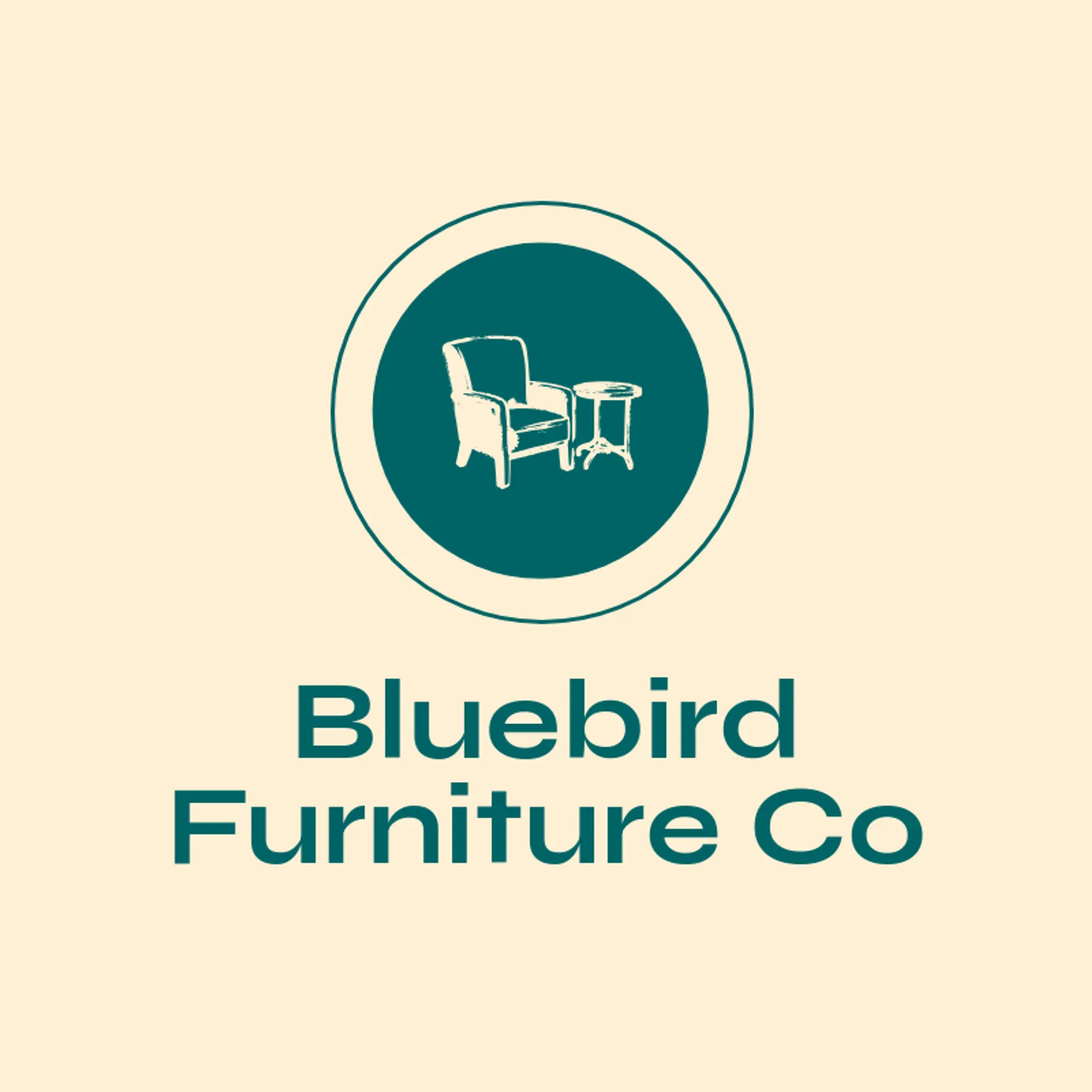 Bluebird Furniture Co logo for furniture