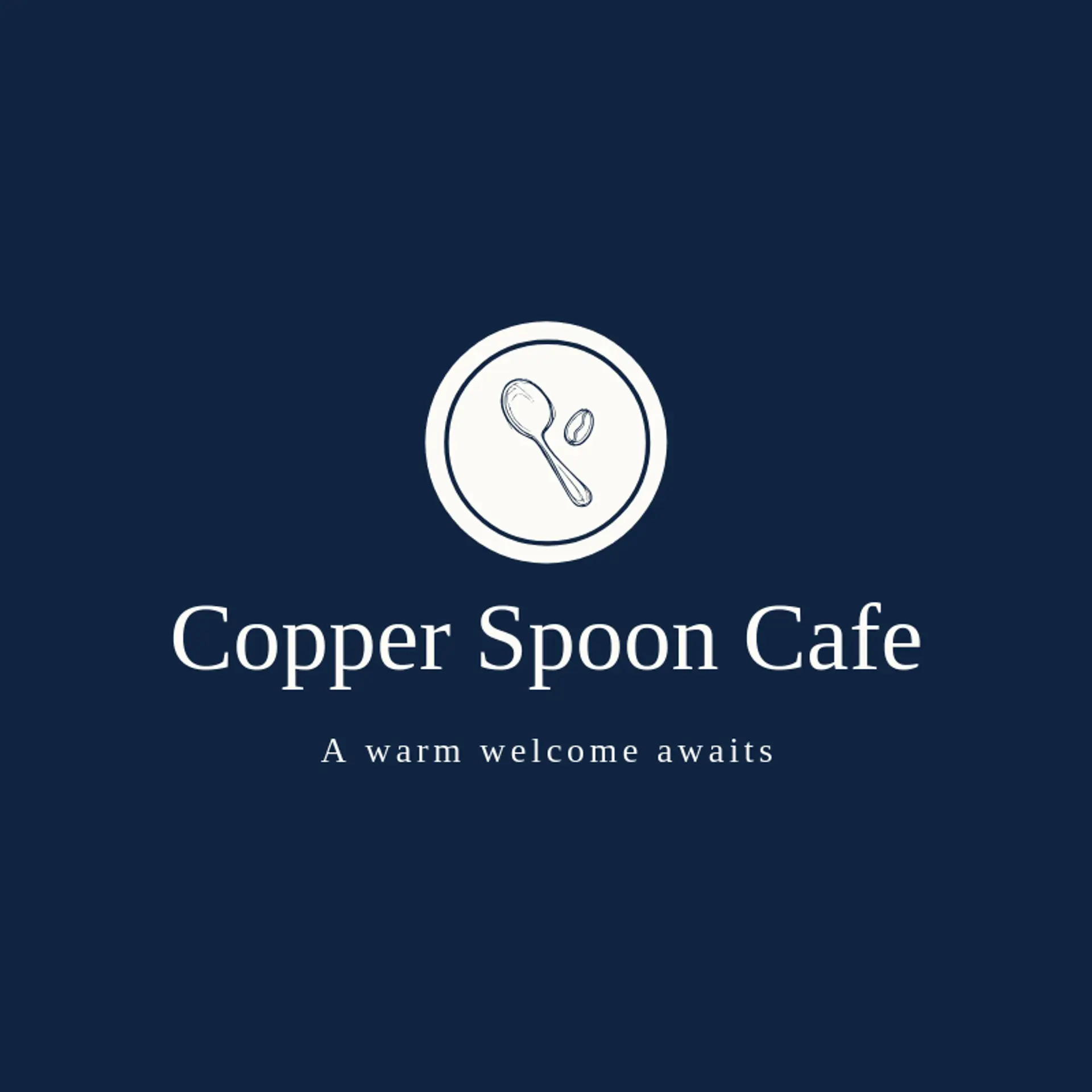 Copper Spoon Cafe logo for spoon